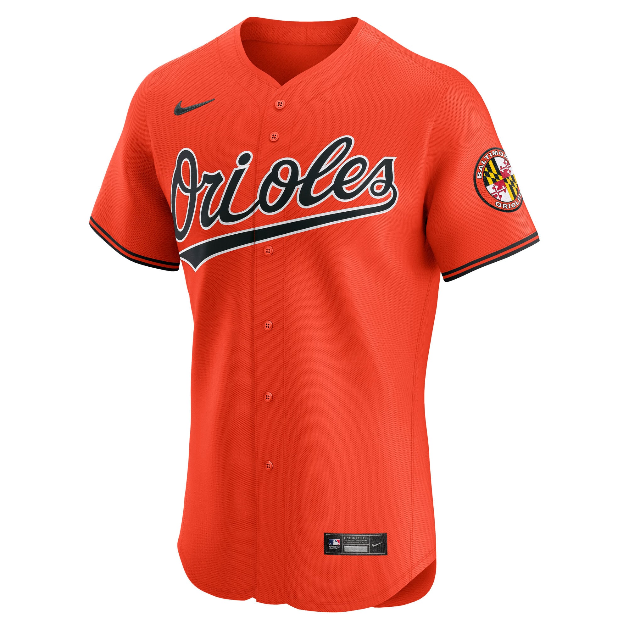 Baltimore Orioles Alternate 2 Elite Jersey - Orange - Image 3