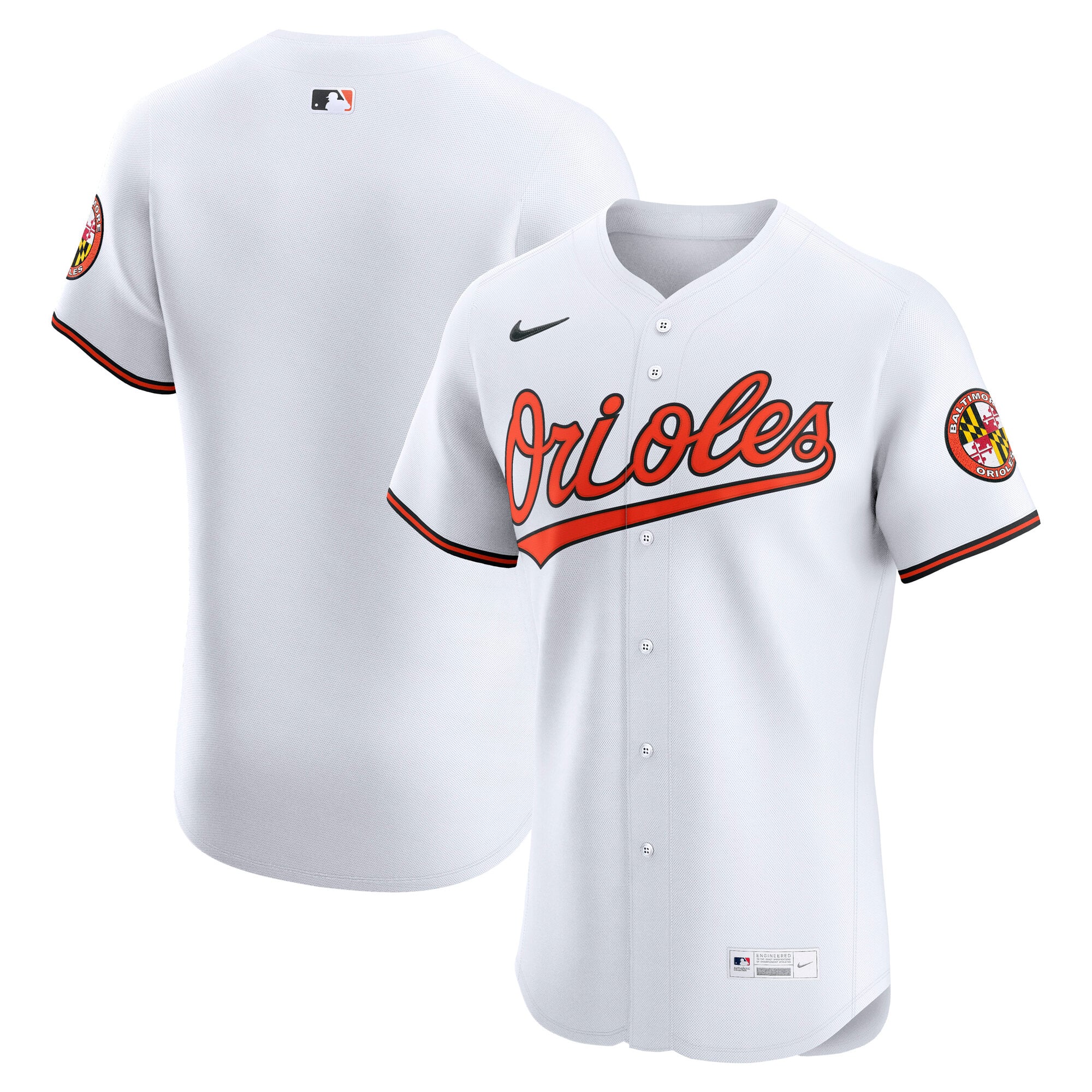 Baltimore Orioles Alternate 2 Elite Jersey - White