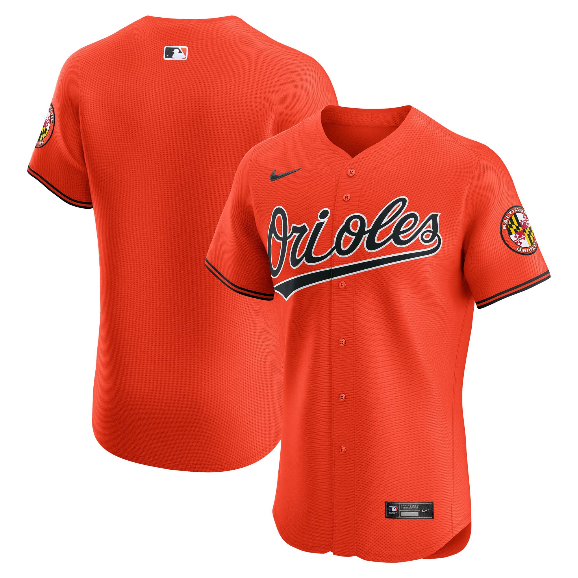 Baltimore Orioles Alternate Elite Jersey - Orange