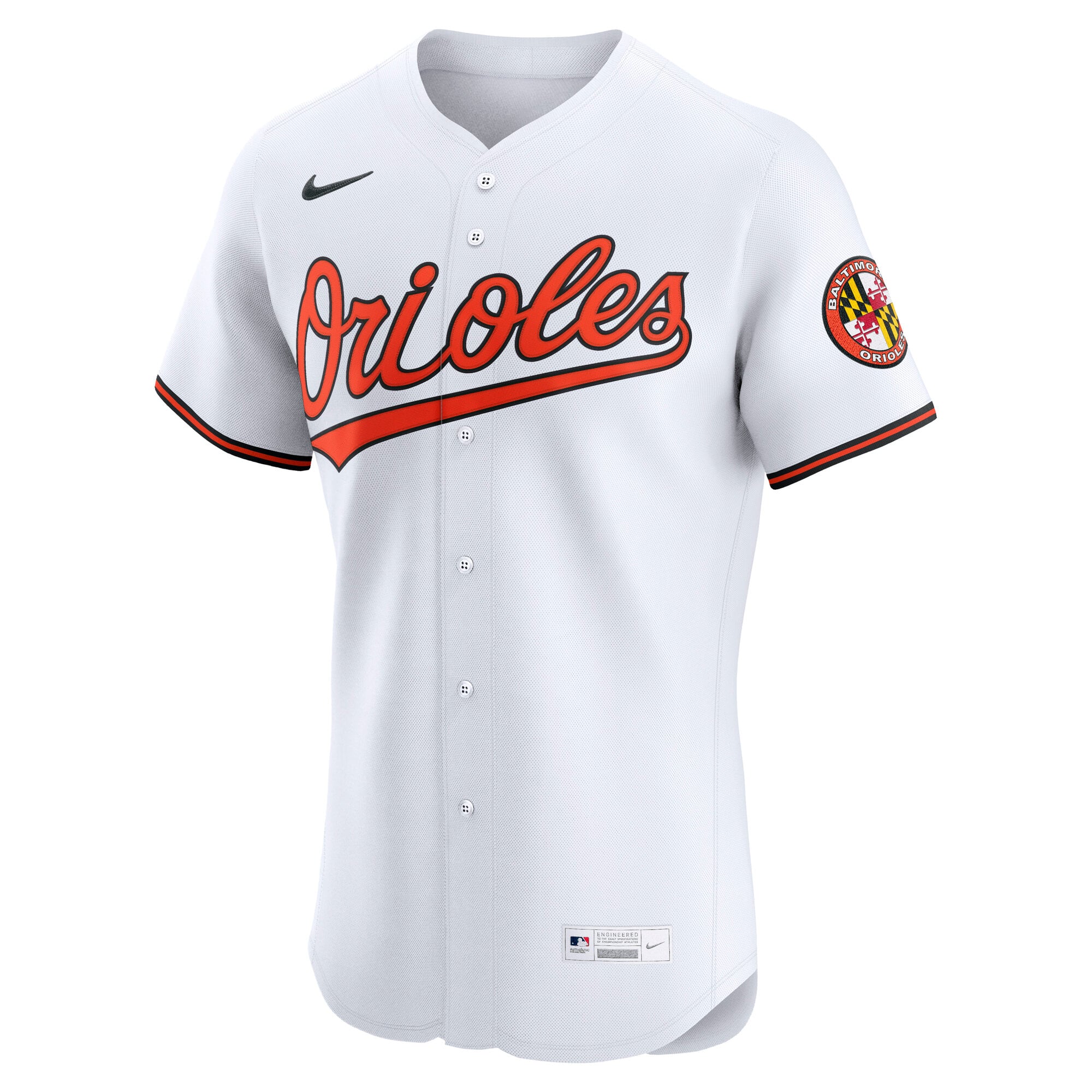 Baltimore Orioles Alternate Elite Jersey - White - Image 3
