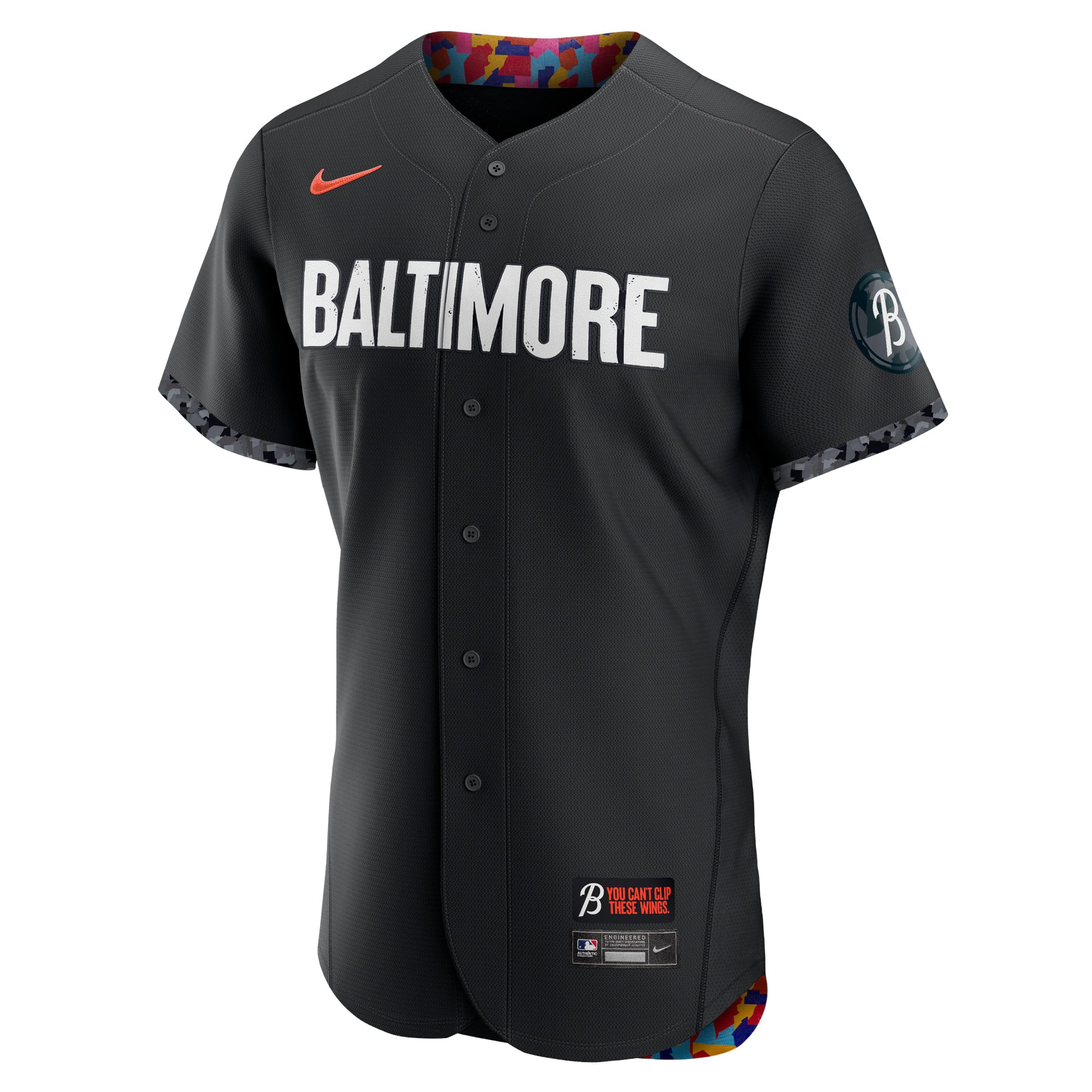Baltimore Orioles City Connect Jersey - Black - Image 3