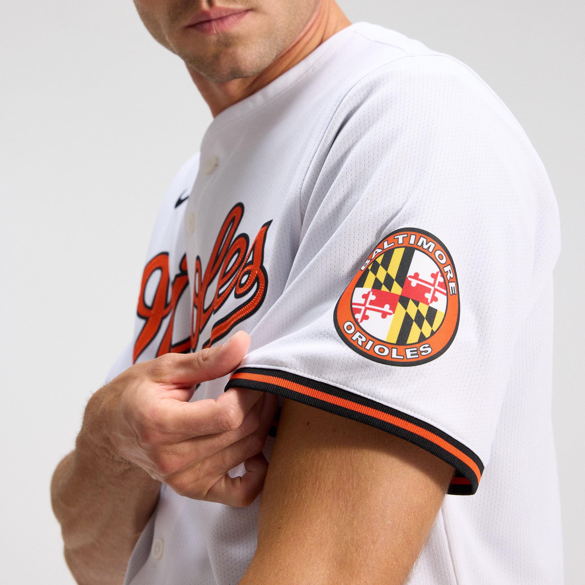 Baltimore Orioles Road Limited Jersey - White - Image 10