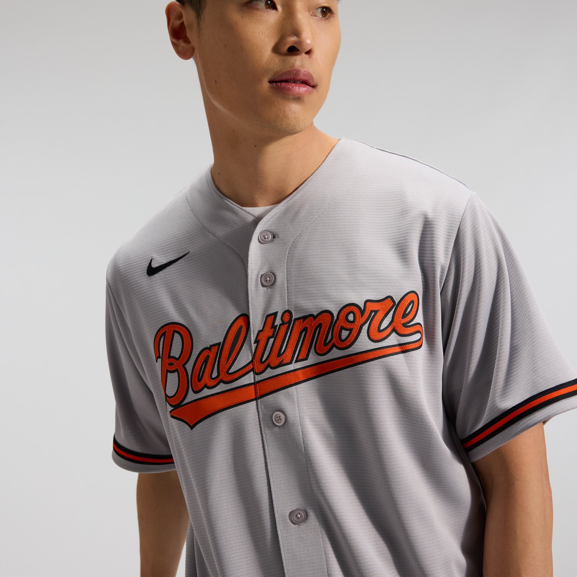 Baltimore Orioles Road Team Jersey - Gray - Image 8