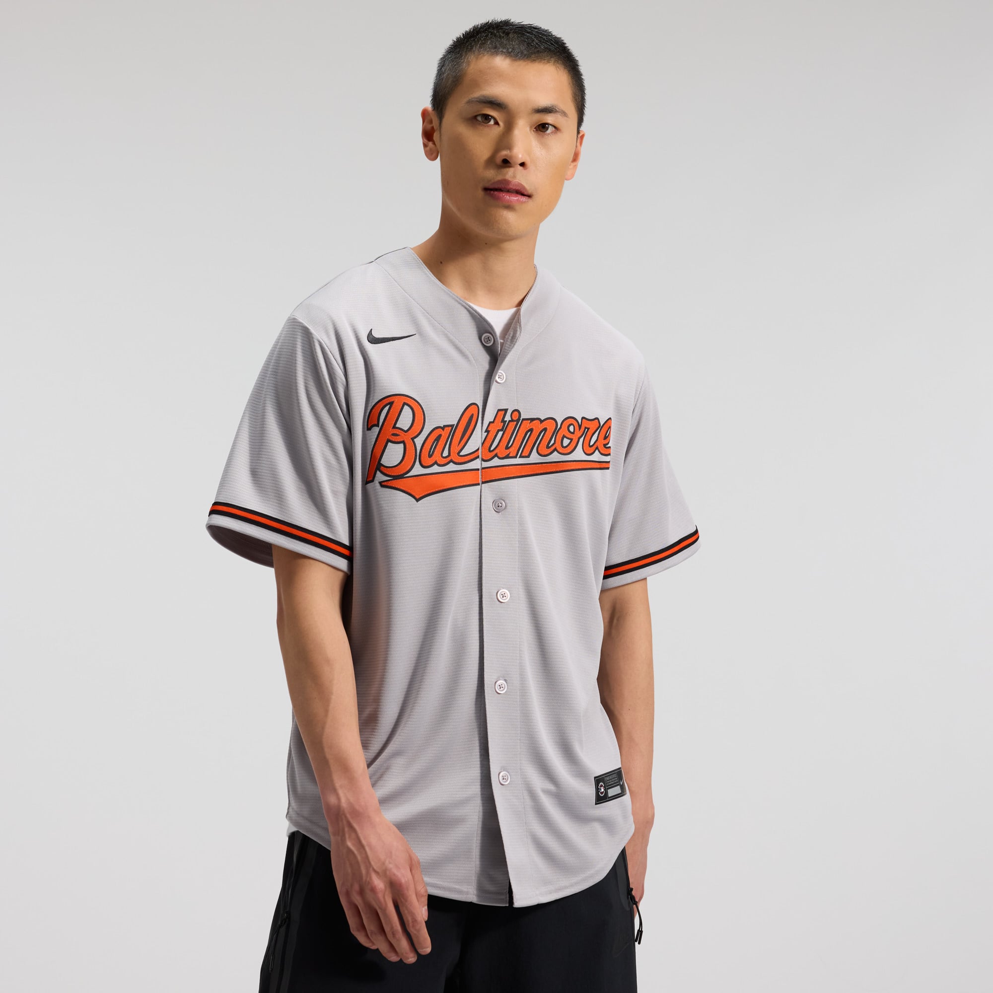 Baltimore Orioles Road Team Jersey - Gray