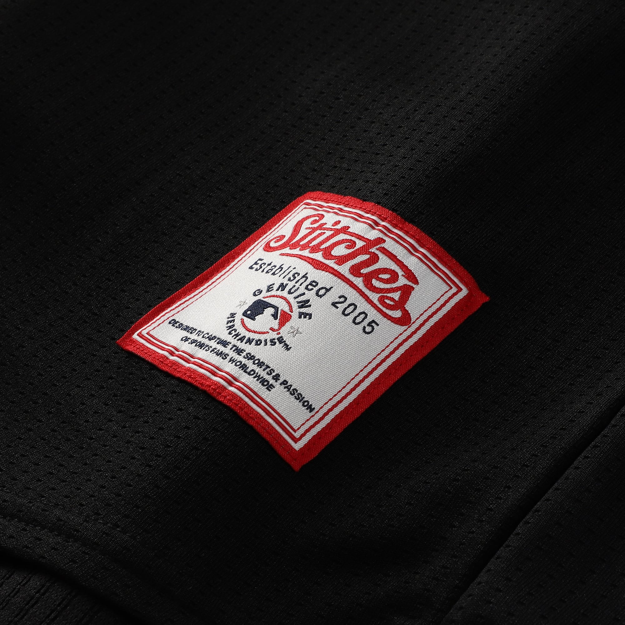 Baltimore Orioles Stitches Team Color Full-Button Fashion Jersey - Black - Image 5