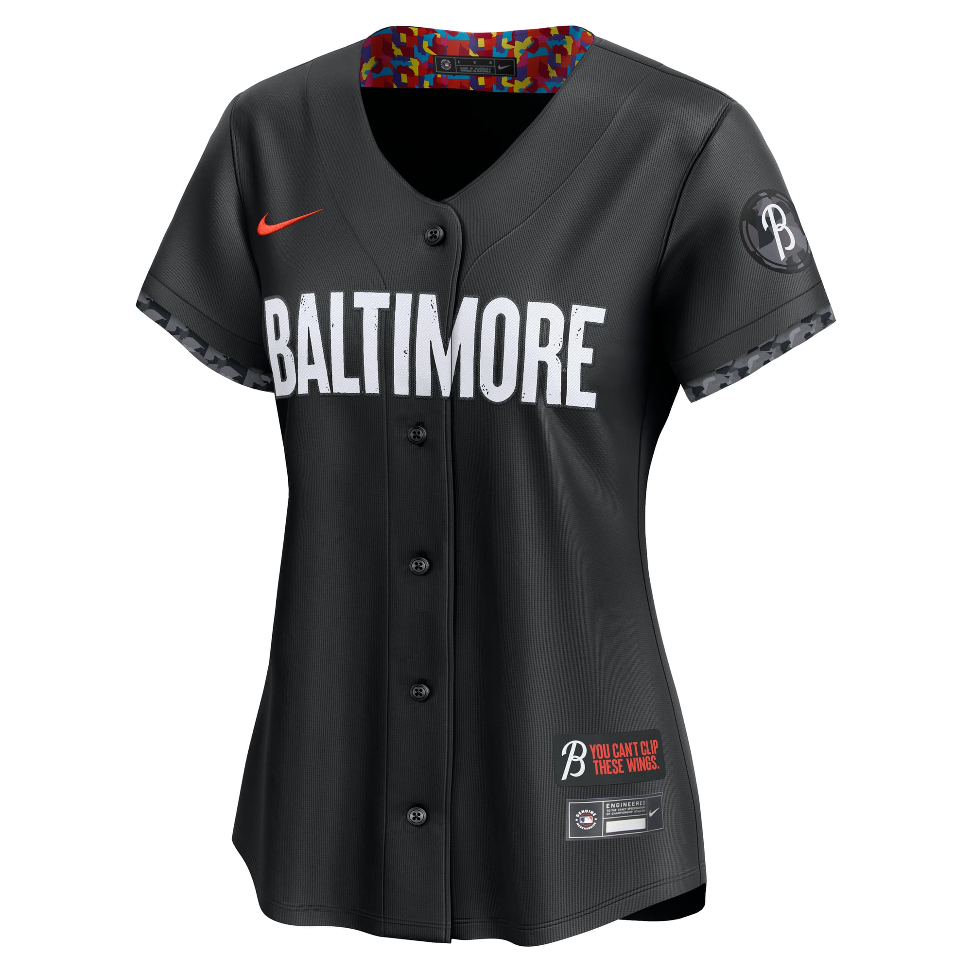 Baltimore Orioles Women's City Connect Limited Jersey - Black - Image 3