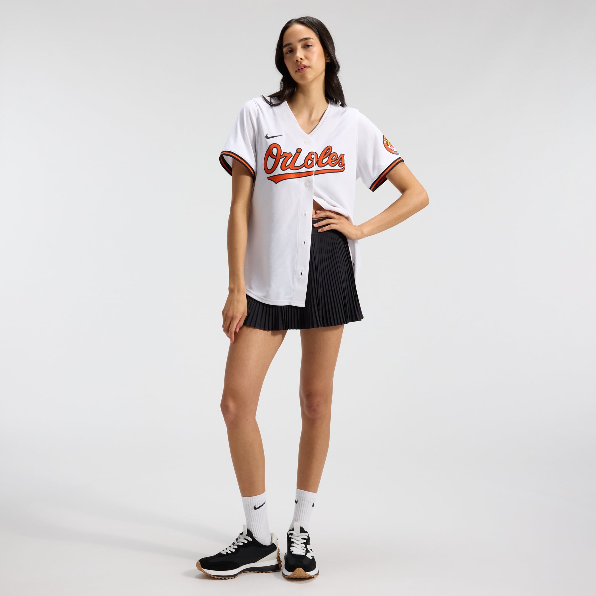 Baltimore Orioles Women's Home Limited Jersey - White - Image 4