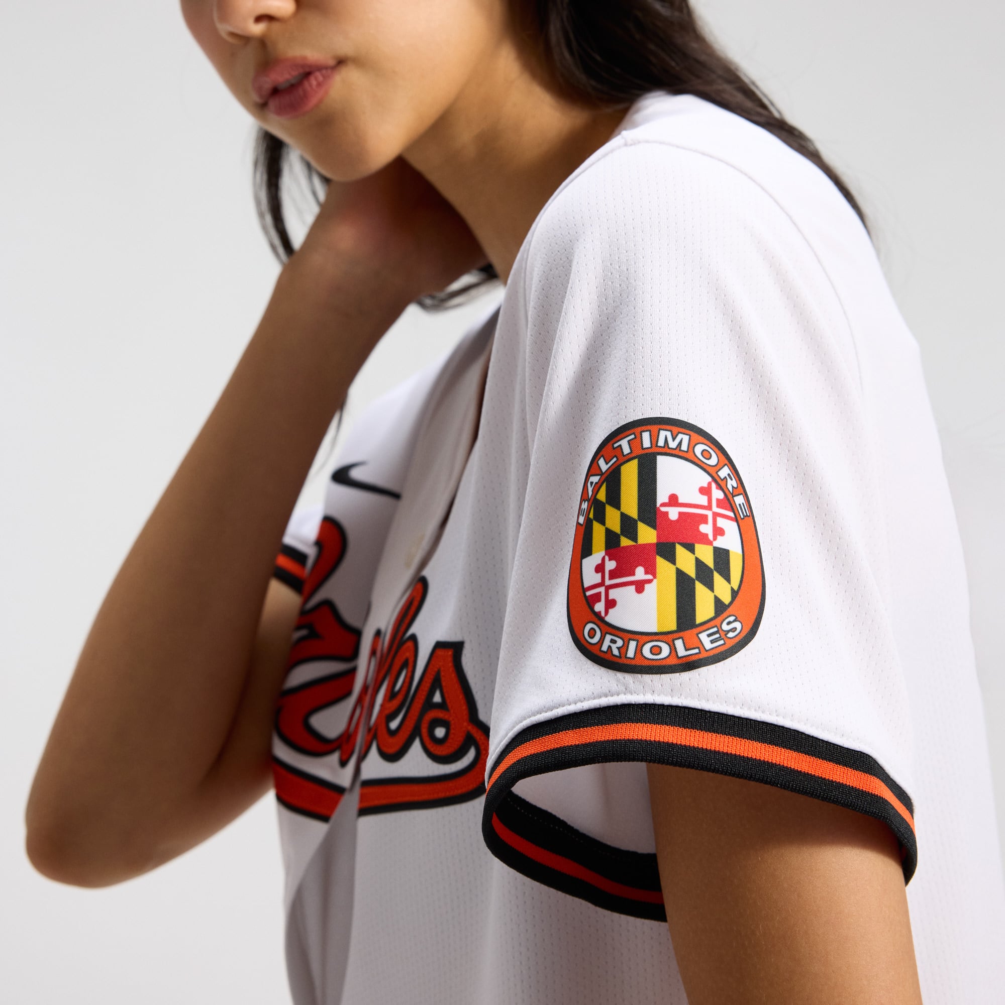 Baltimore Orioles Women's Home Limited Jersey - White - Image 9