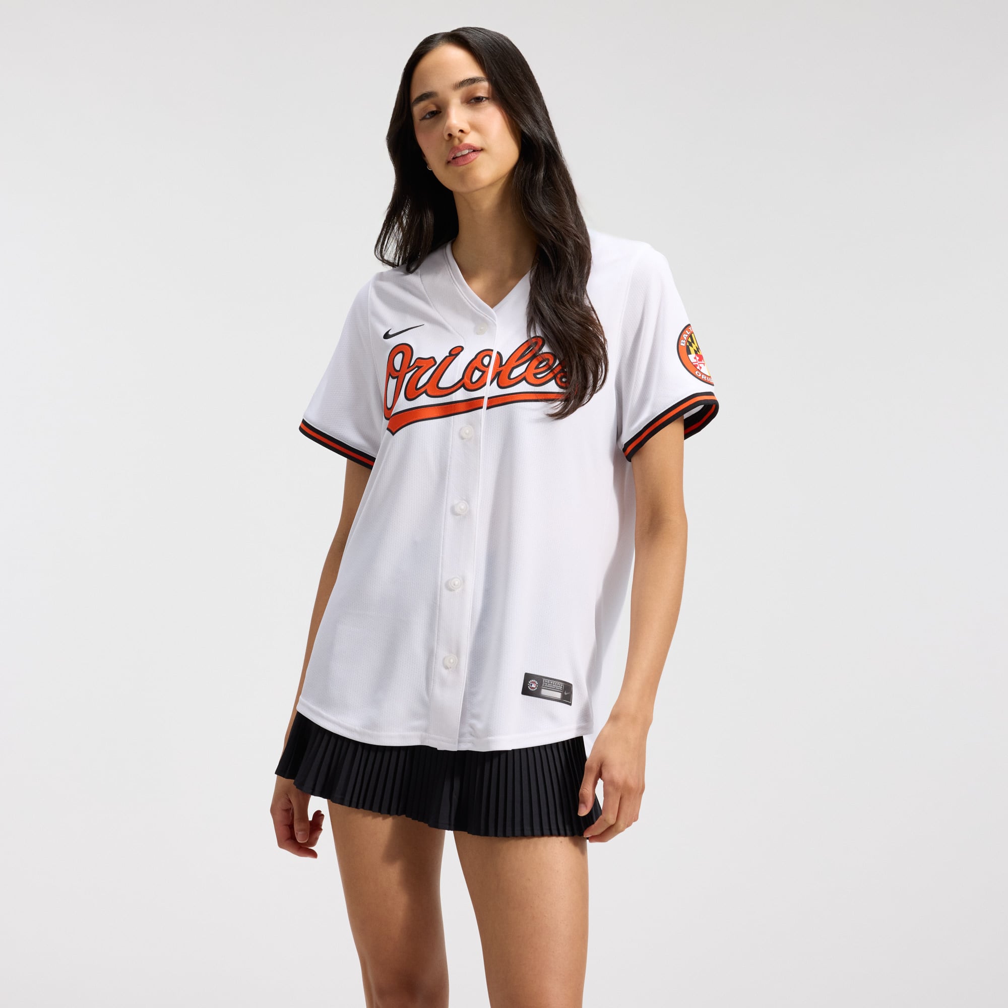 Baltimore Orioles Women's Home Limited Jersey - White - Image 2