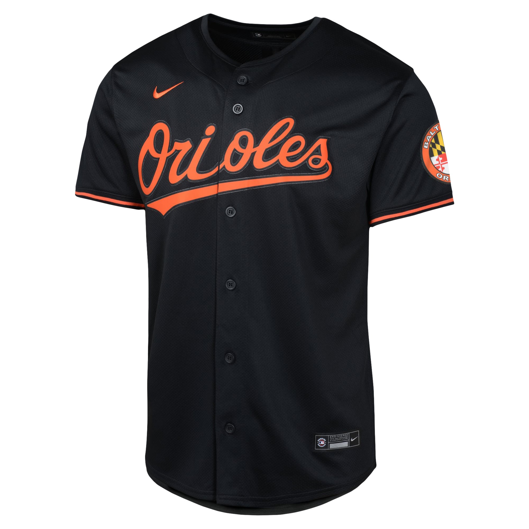 Baltimore Orioles Youth Alternate Limited Jersey - Black - Image 3
