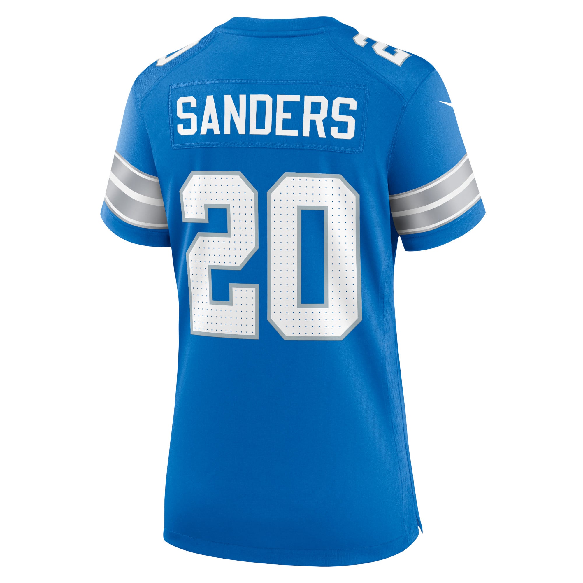 Barry Sanders Detroit Lions Women's Retired Player Game Jersey - Blue - Image 4