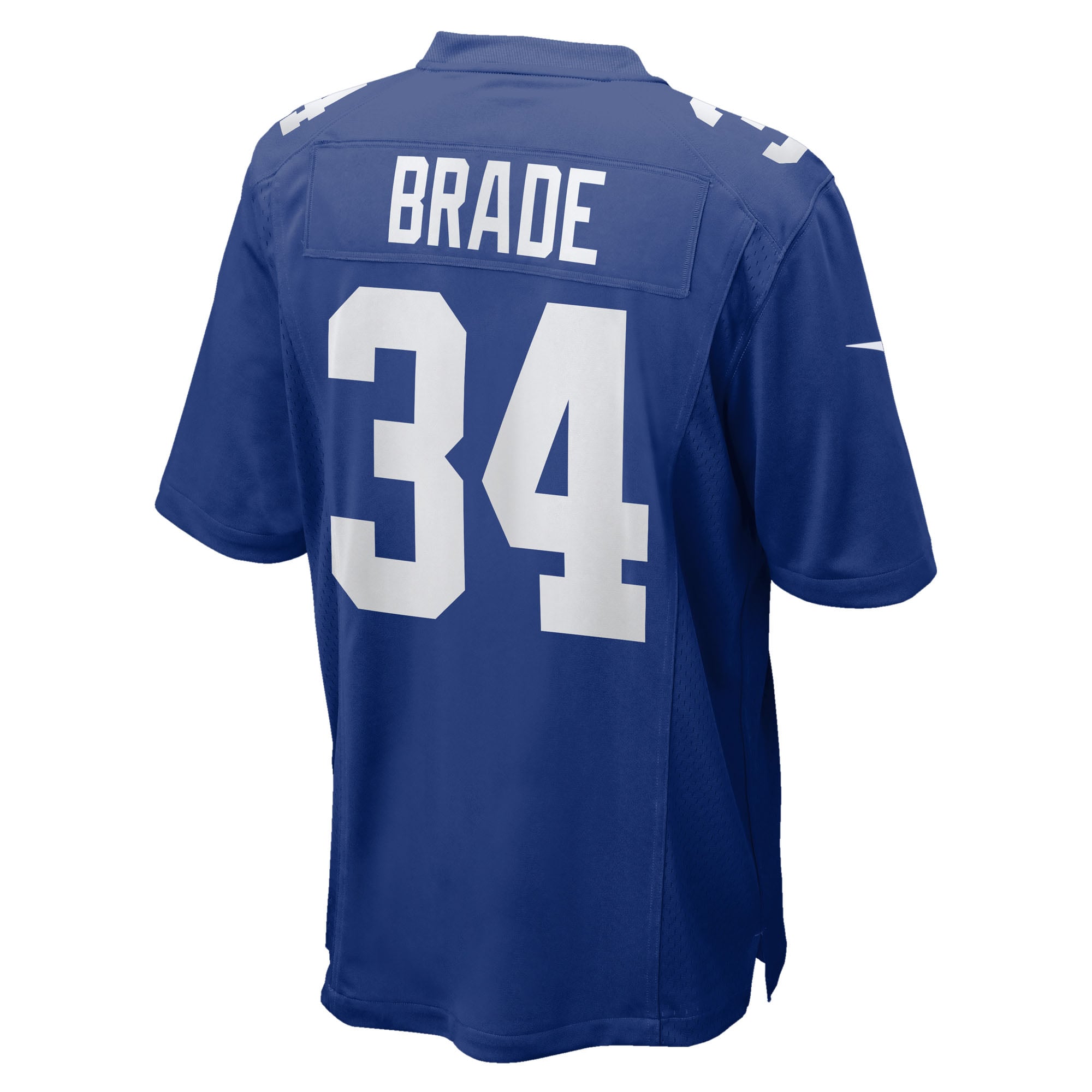 Beau Brade New York Giants Team Game Jersey - Royal - Image 4