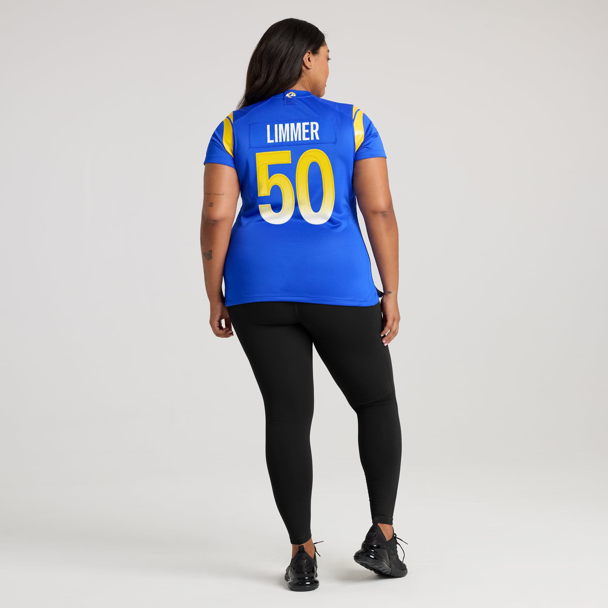 Beaux Limmer Los Angeles Rams Women's Game Jersey - Royal - Image 8