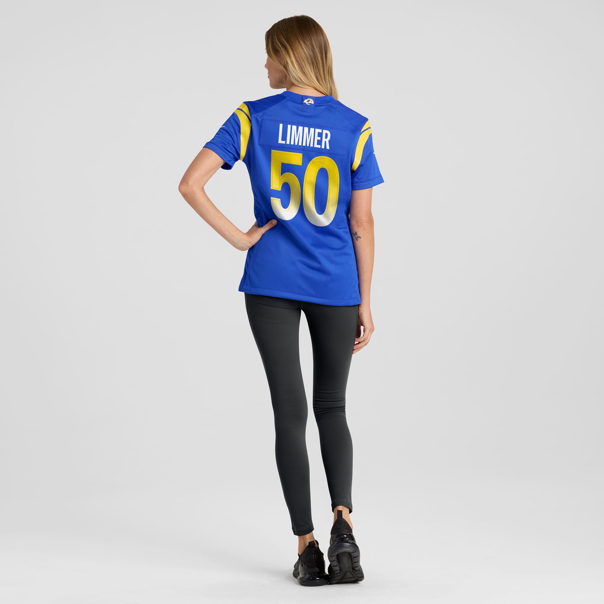 Beaux Limmer Los Angeles Rams Women's Game Jersey - Royal - Image 6