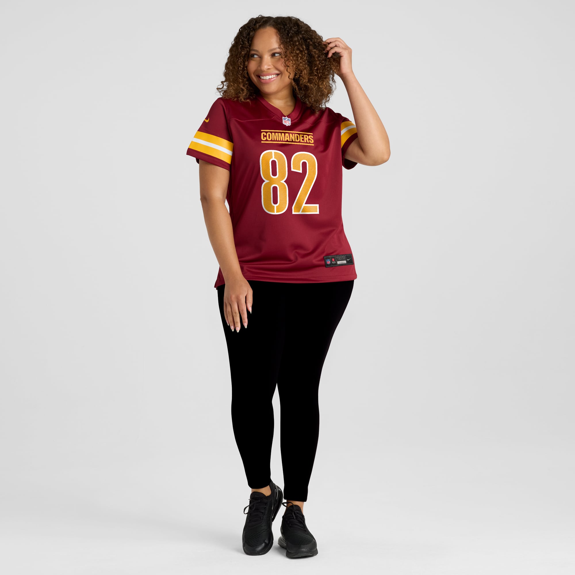 Ben Sinnott Washington Commanders Women's Team Game Jersey - Burgundy - Image 7