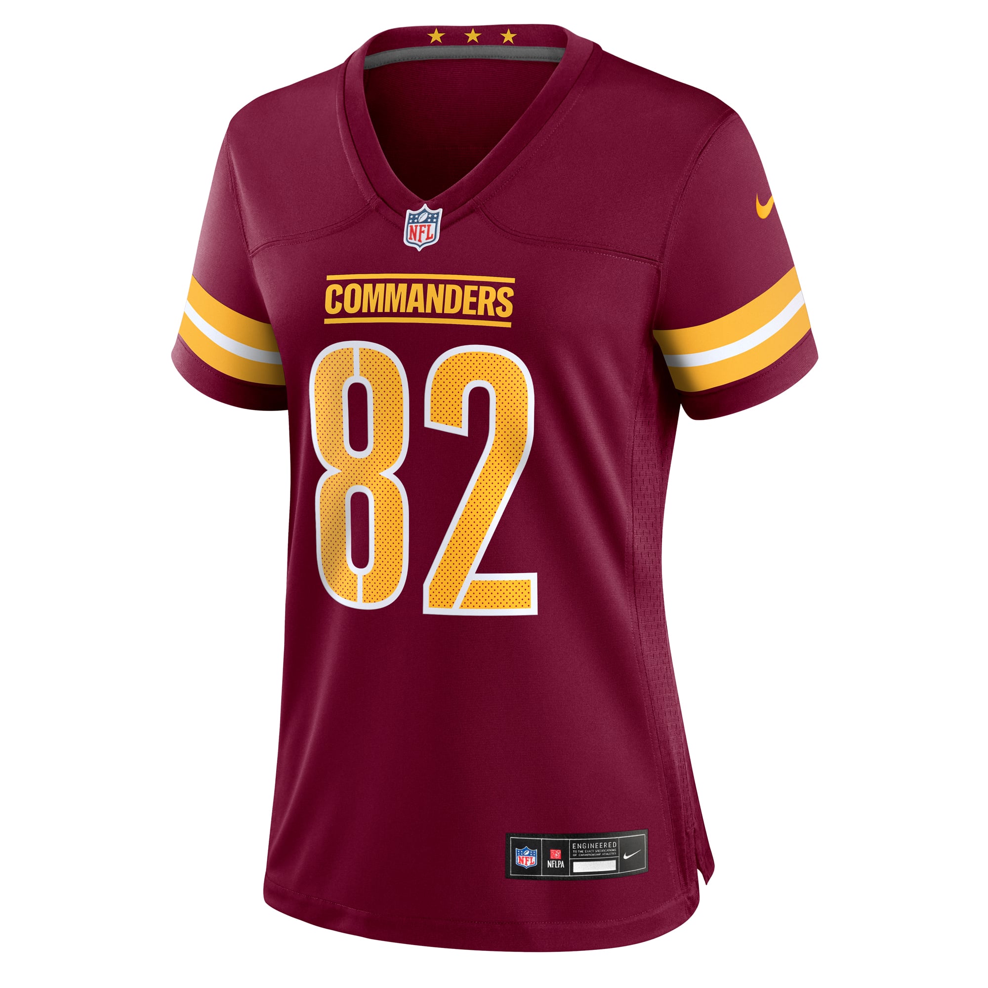Ben Sinnott Washington Commanders Women's Team Game Jersey - Burgundy - Image 3