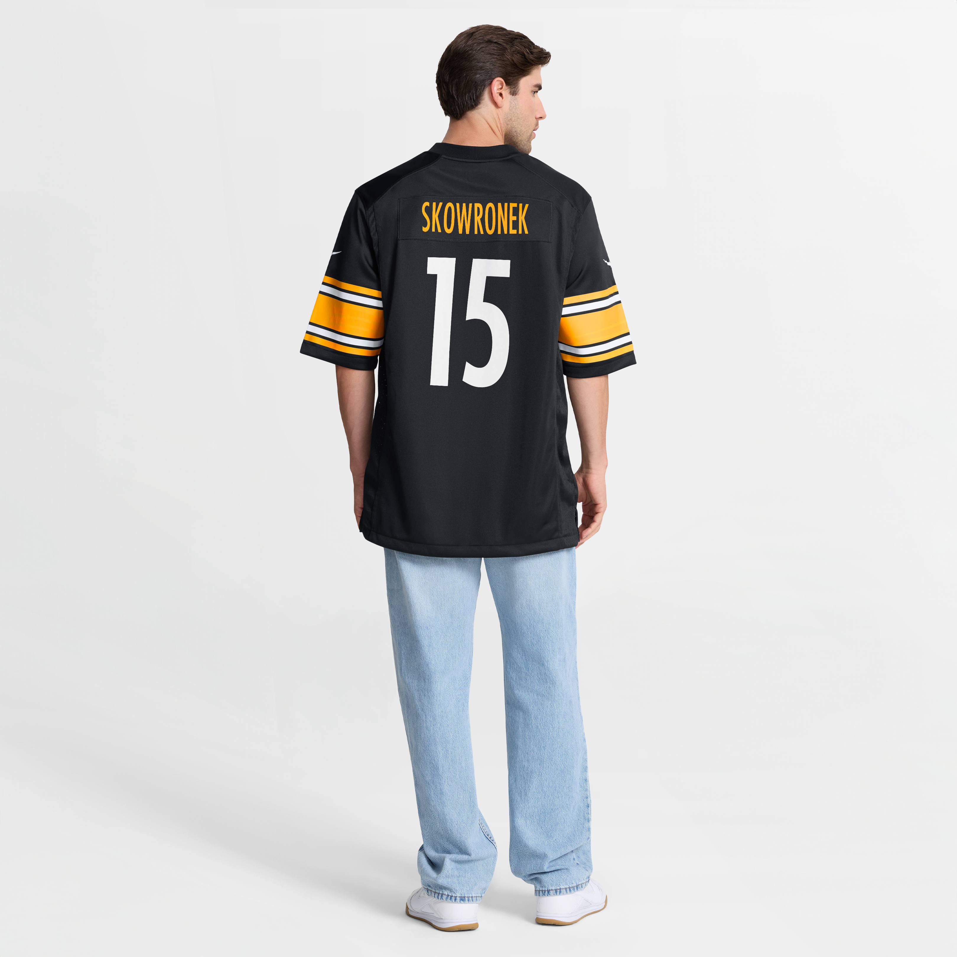 Ben Skowronek Pittsburgh Steelers Team Game Jersey - Black - Image 9