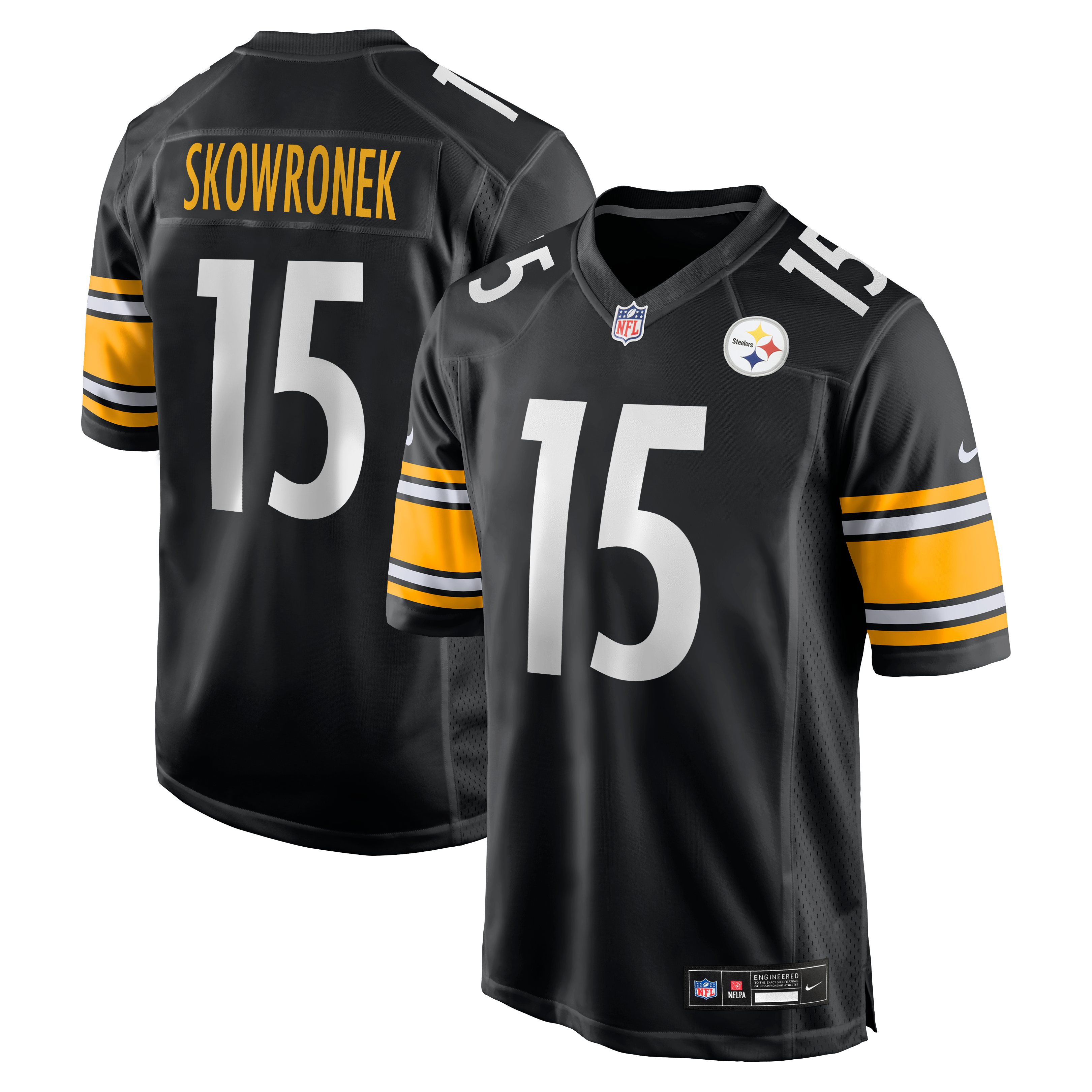Ben Skowronek Pittsburgh Steelers Team Game Jersey - Black - Image 2