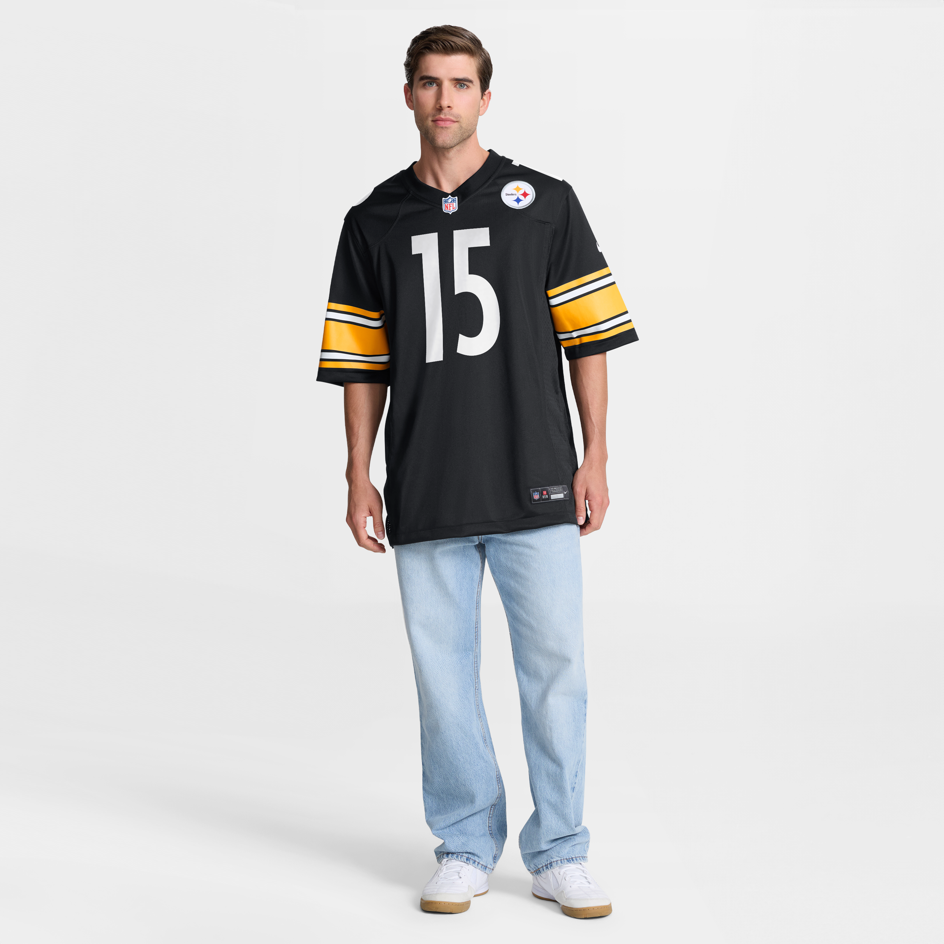 Ben Skowronek Pittsburgh Steelers Team Game Jersey - Black - Image 8