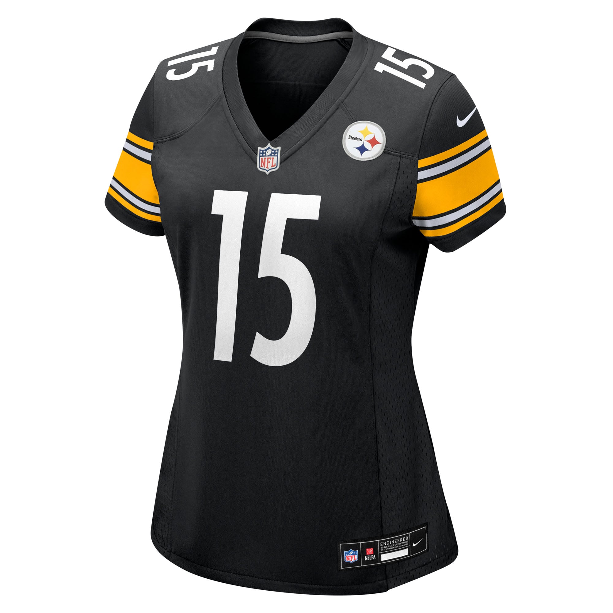 Ben Skowronek Pittsburgh Steelers Women's Team Game Jersey - Black - Image 3