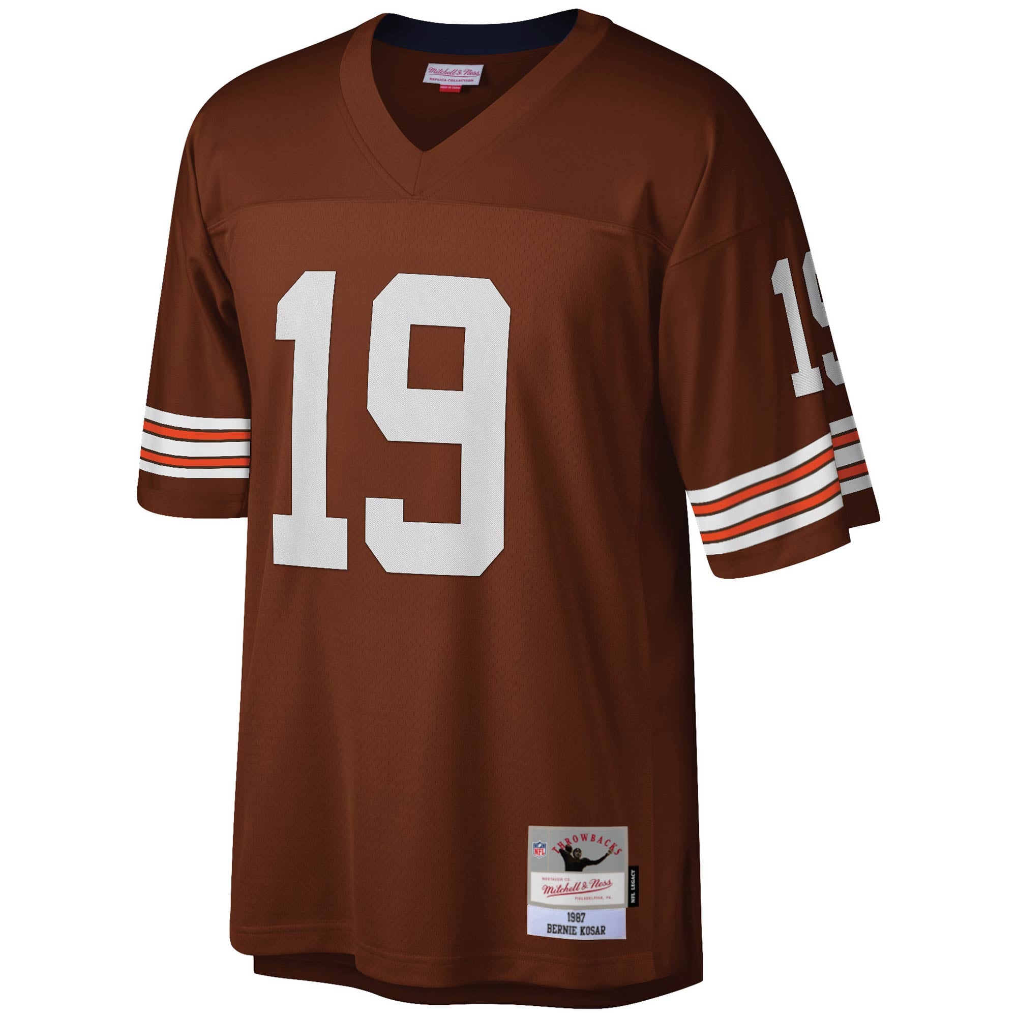 Bernie Kosar Cleveland Browns Legacy Jersey - Brown - Image 3