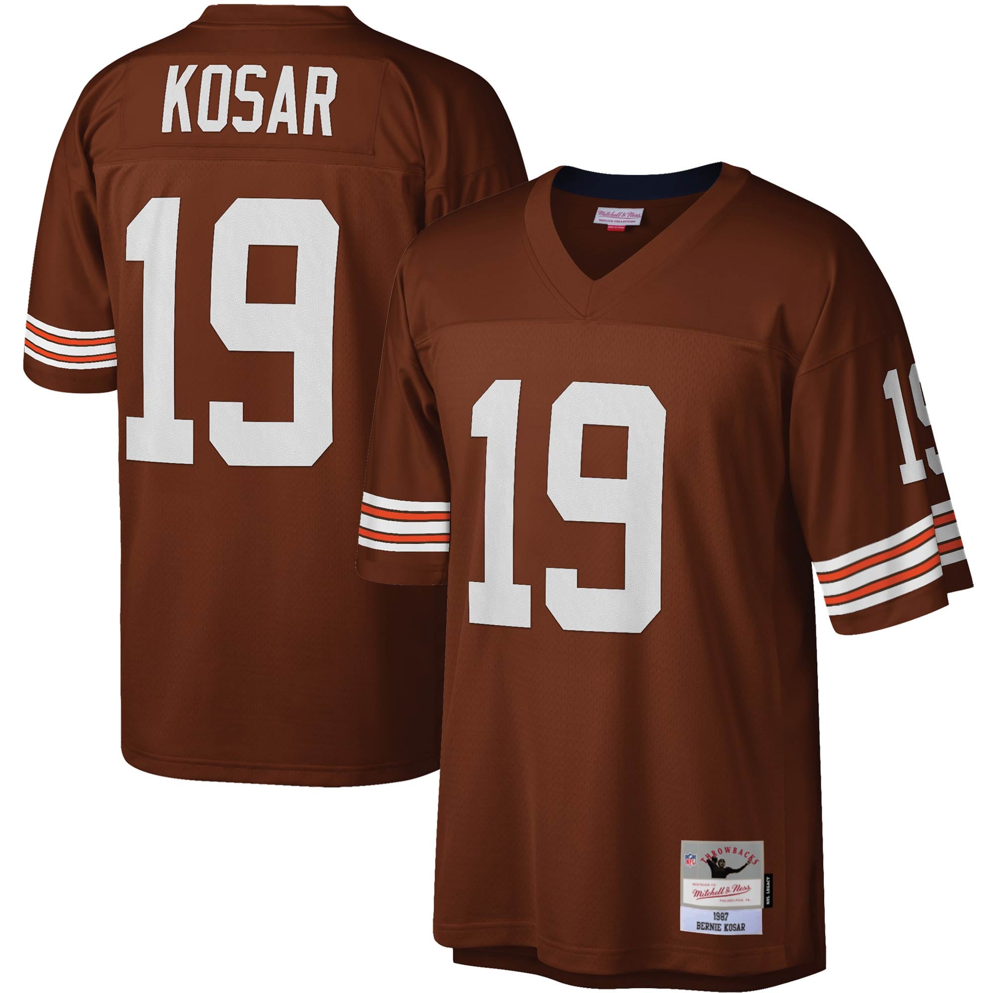 Bernie Kosar Cleveland Browns Legacy Jersey - Brown - Image 2