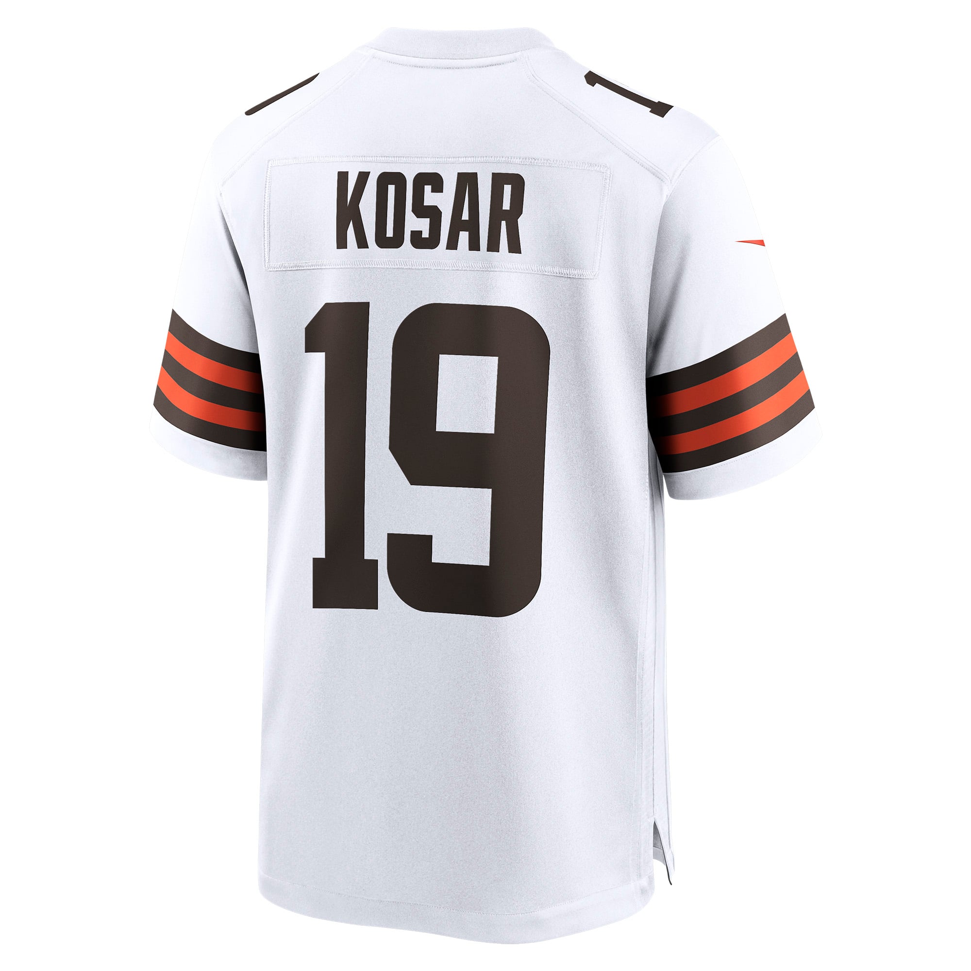 Bernie Kosar Cleveland Browns Retired Player Game Jersey - White - Image 4