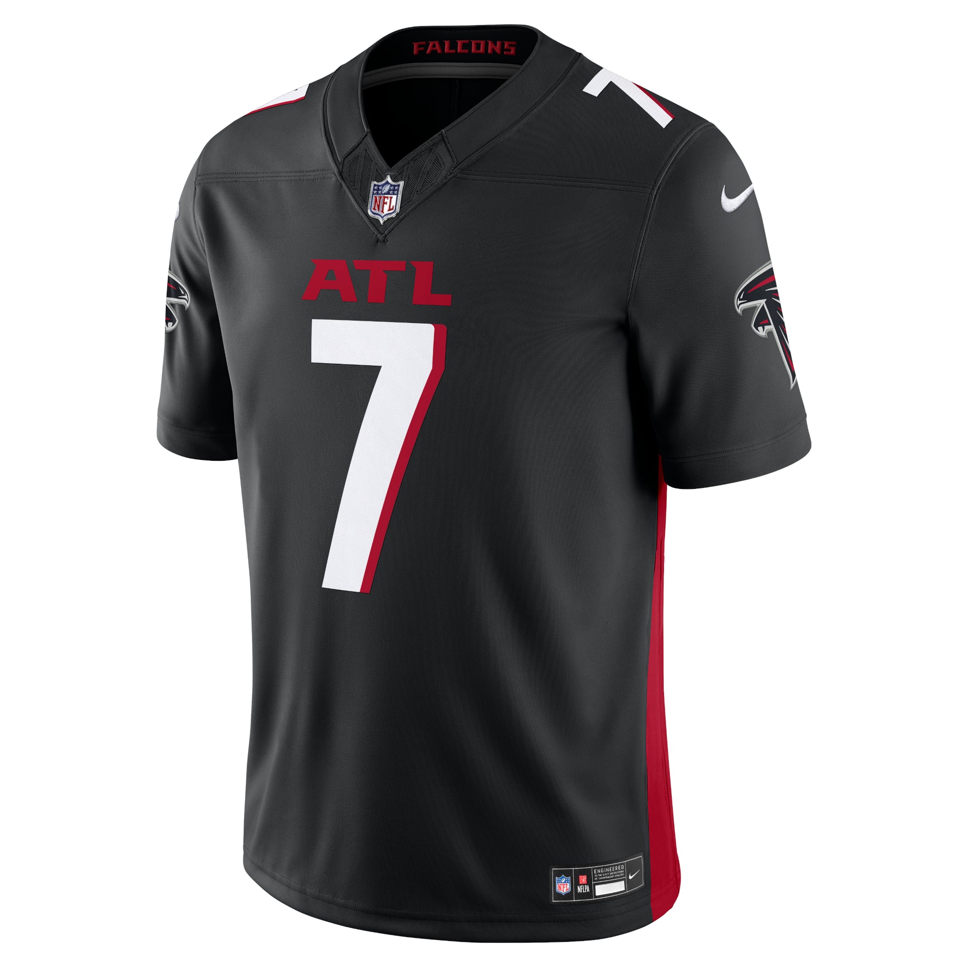 Bijan Robinson Atlanta Falcons Vapor F.U.S.E. Limited Jersey - Black - Image 3