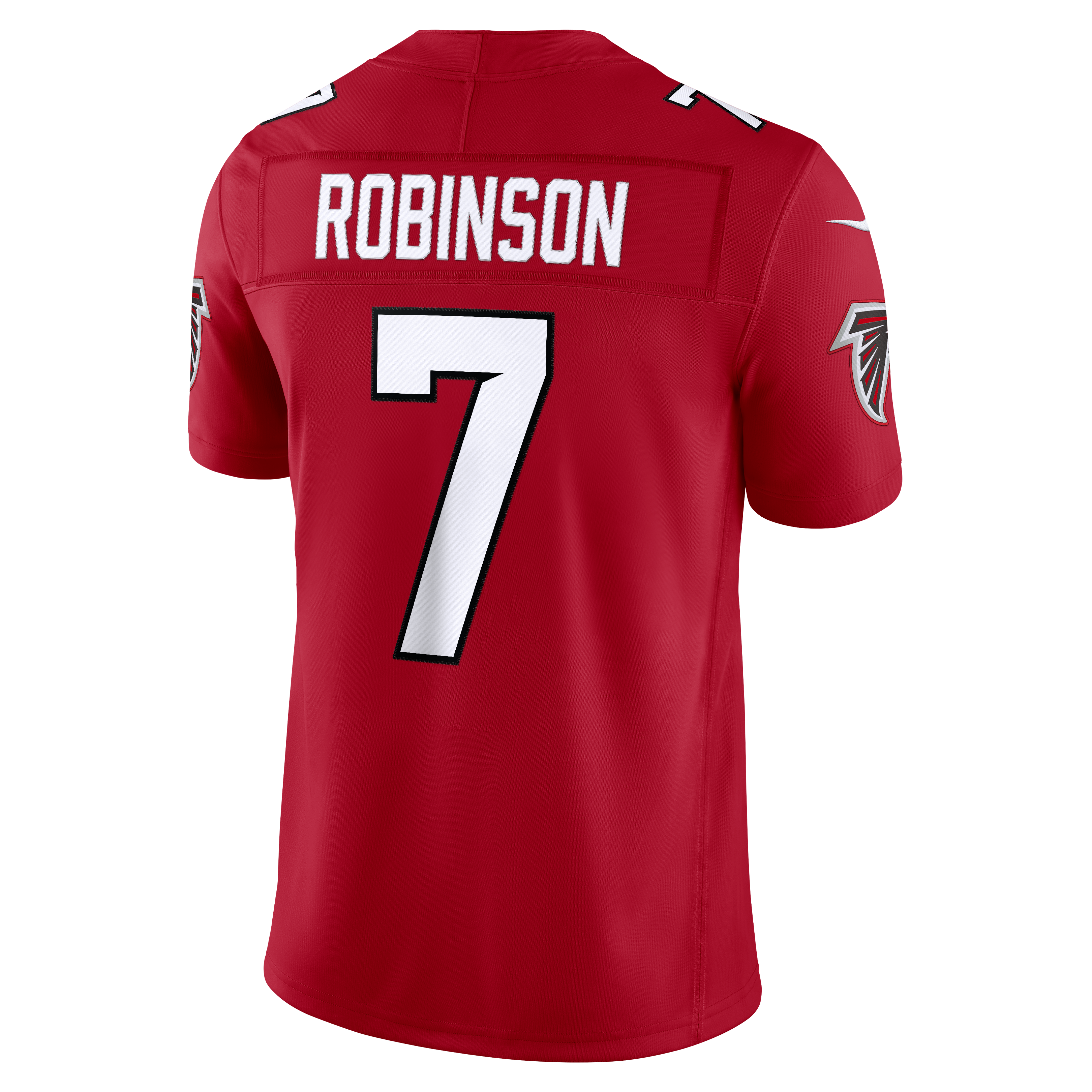 Bijan Robinson Atlanta Falcons Vapor F.U.S.E. Stitched Limited Jersey - Red - Image 9