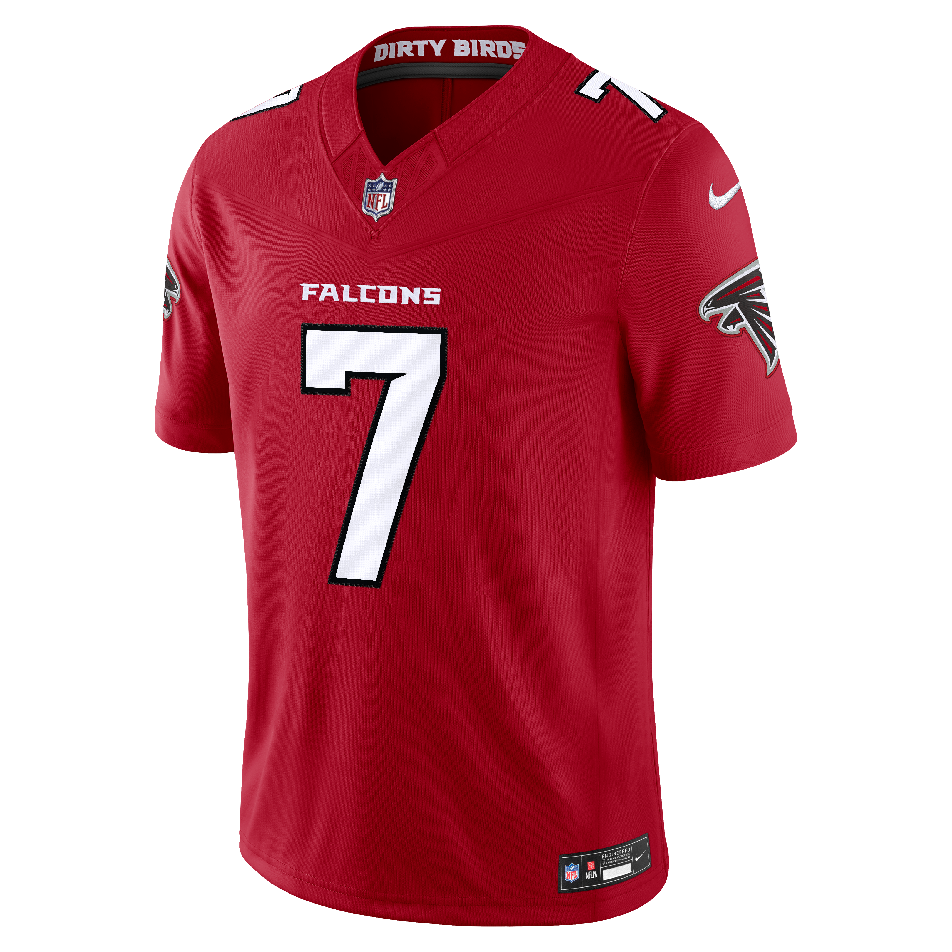 Bijan Robinson Atlanta Falcons Vapor F.U.S.E. Stitched Limited Jersey - Red - Image 8