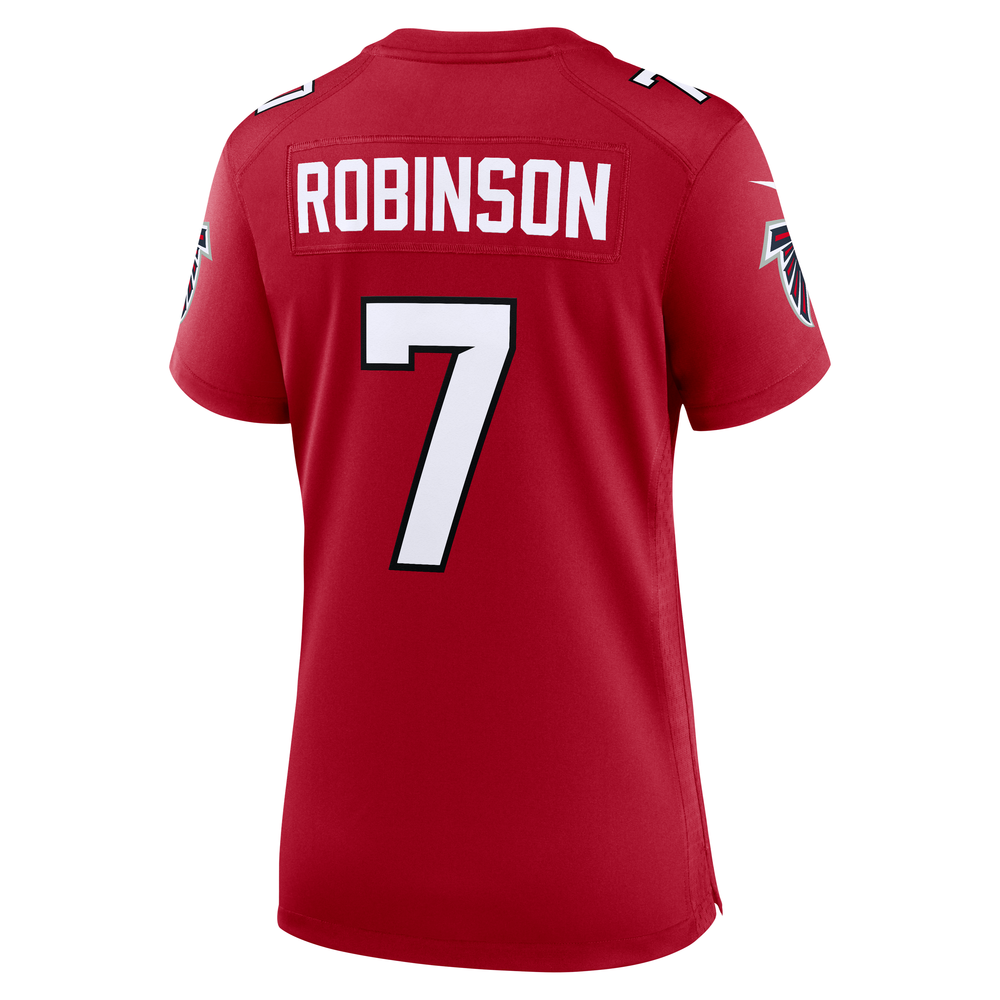 Bijan Robinson Atlanta Falcons Women's Game Jersey - Red - Image 4