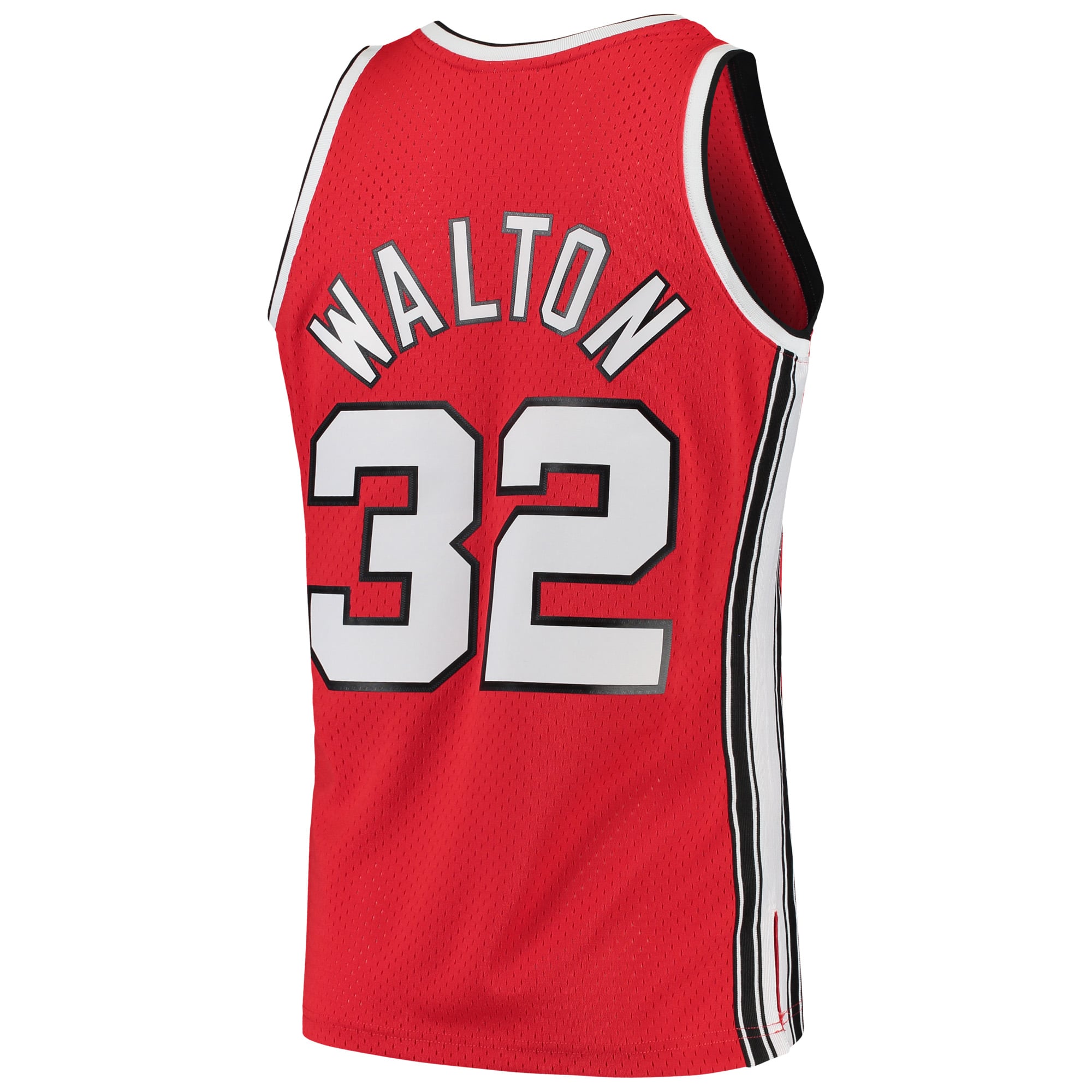 Bill Walton Portland Trail Blazers 1976/77 Hardwood Classics Swingman Jersey - Red - Image 4