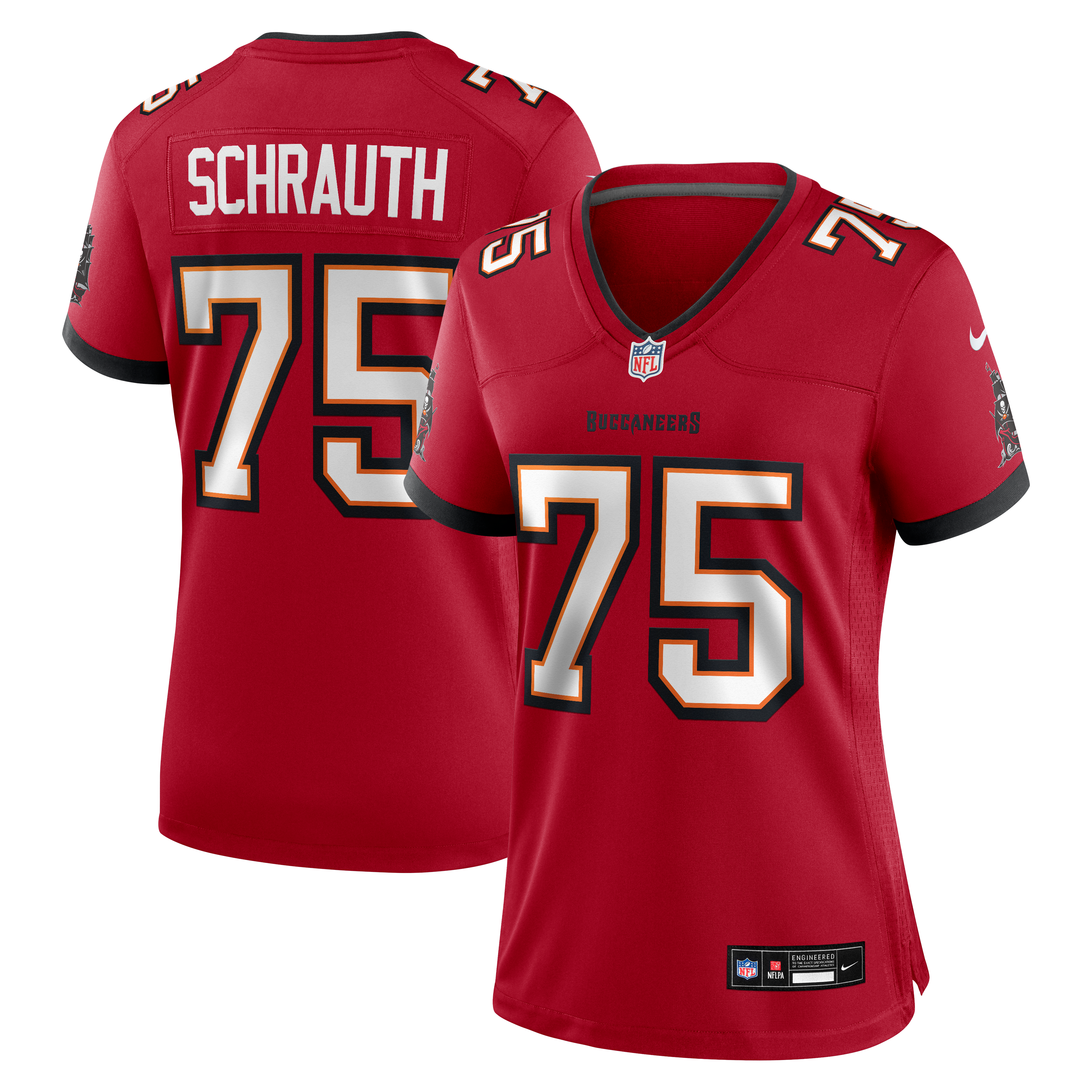 Billy Schrauth Tampa Bay Buccaneers Women's Team Game Jersey - Red