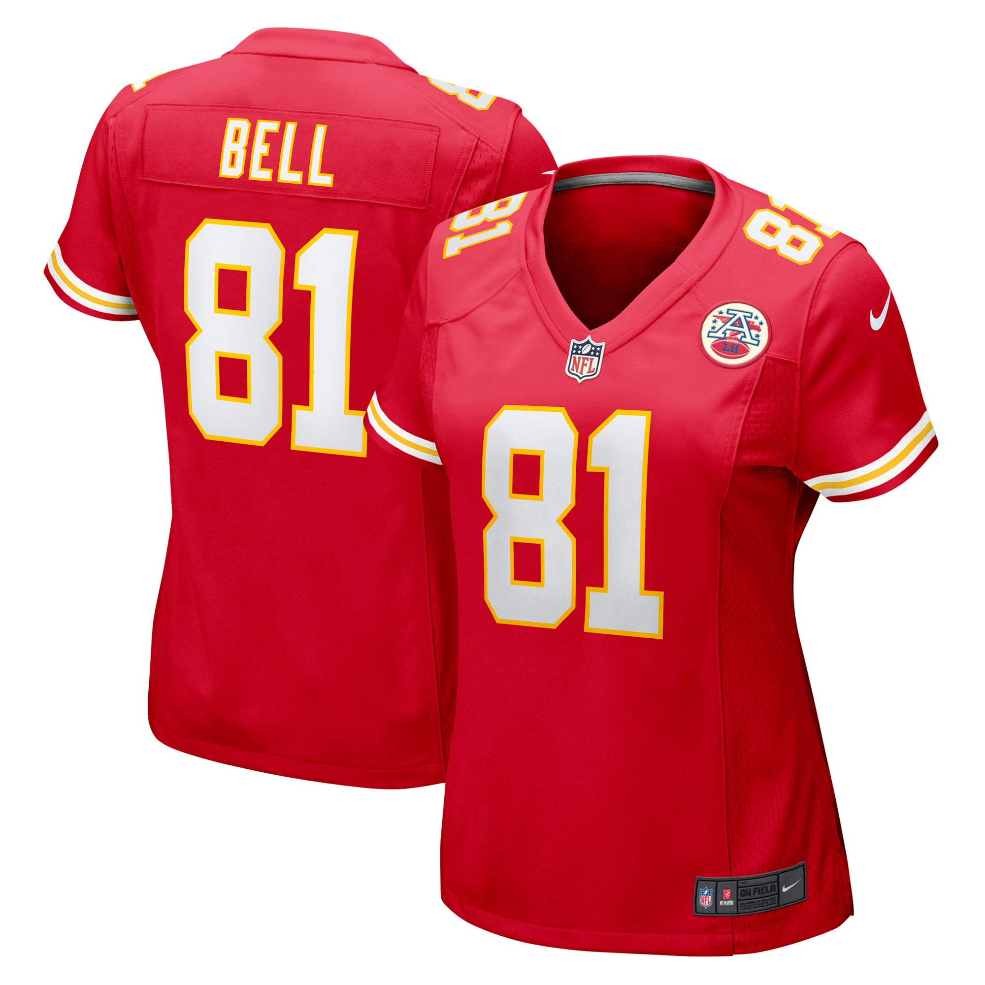 Blake Bell Kansas City Chiefs Women's Game Player Jersey - Red - Image 2