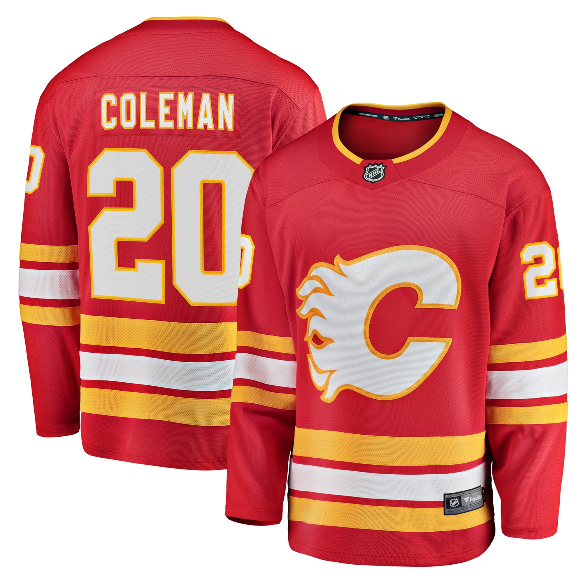 Blake Coleman Calgary Flames Home Breakaway Player Jersey - Red
