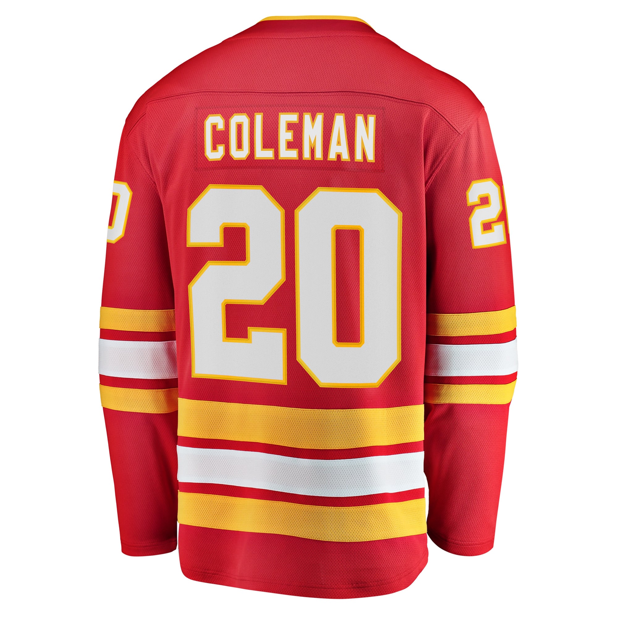 Blake Coleman Calgary Flames Home Breakaway Player Jersey - Red - Image 4