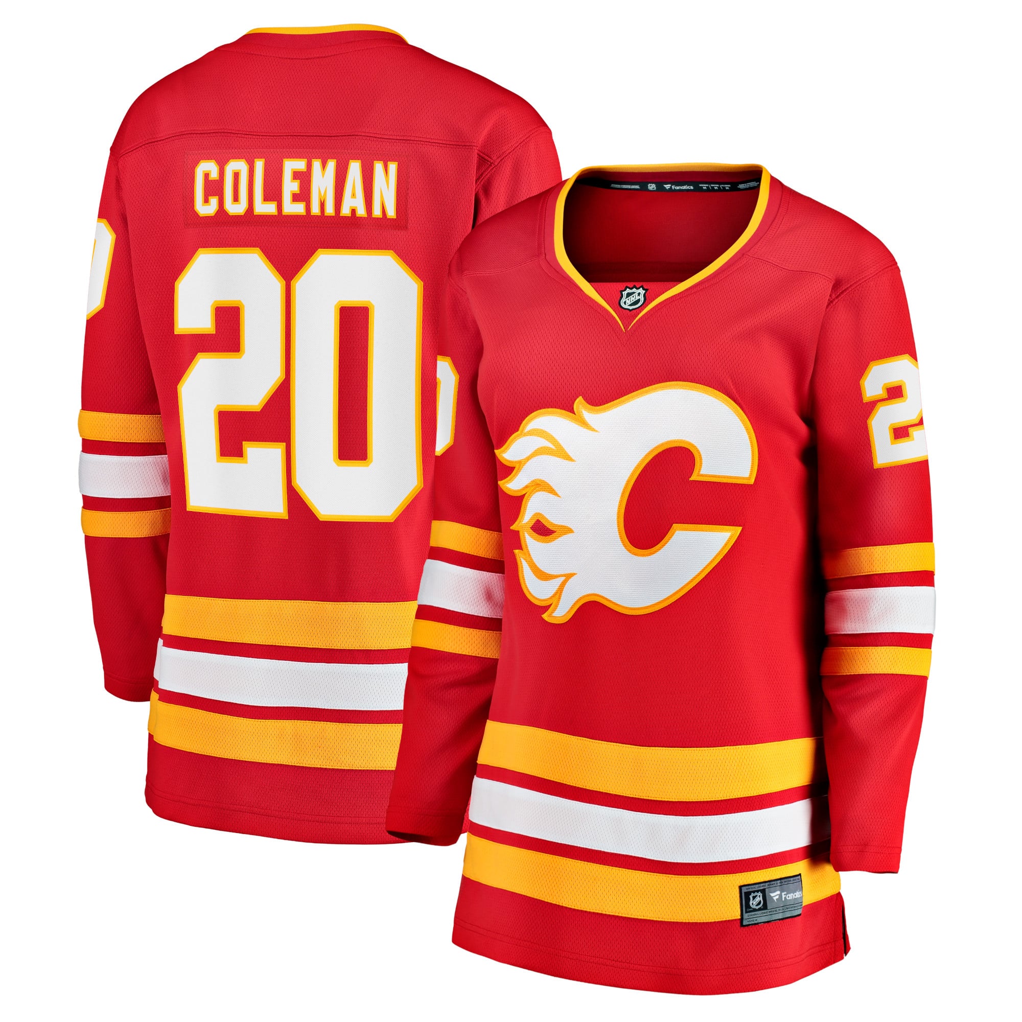 Blake Coleman Calgary Flames Women's Home Breakaway Player Jersey - Red - Image 2