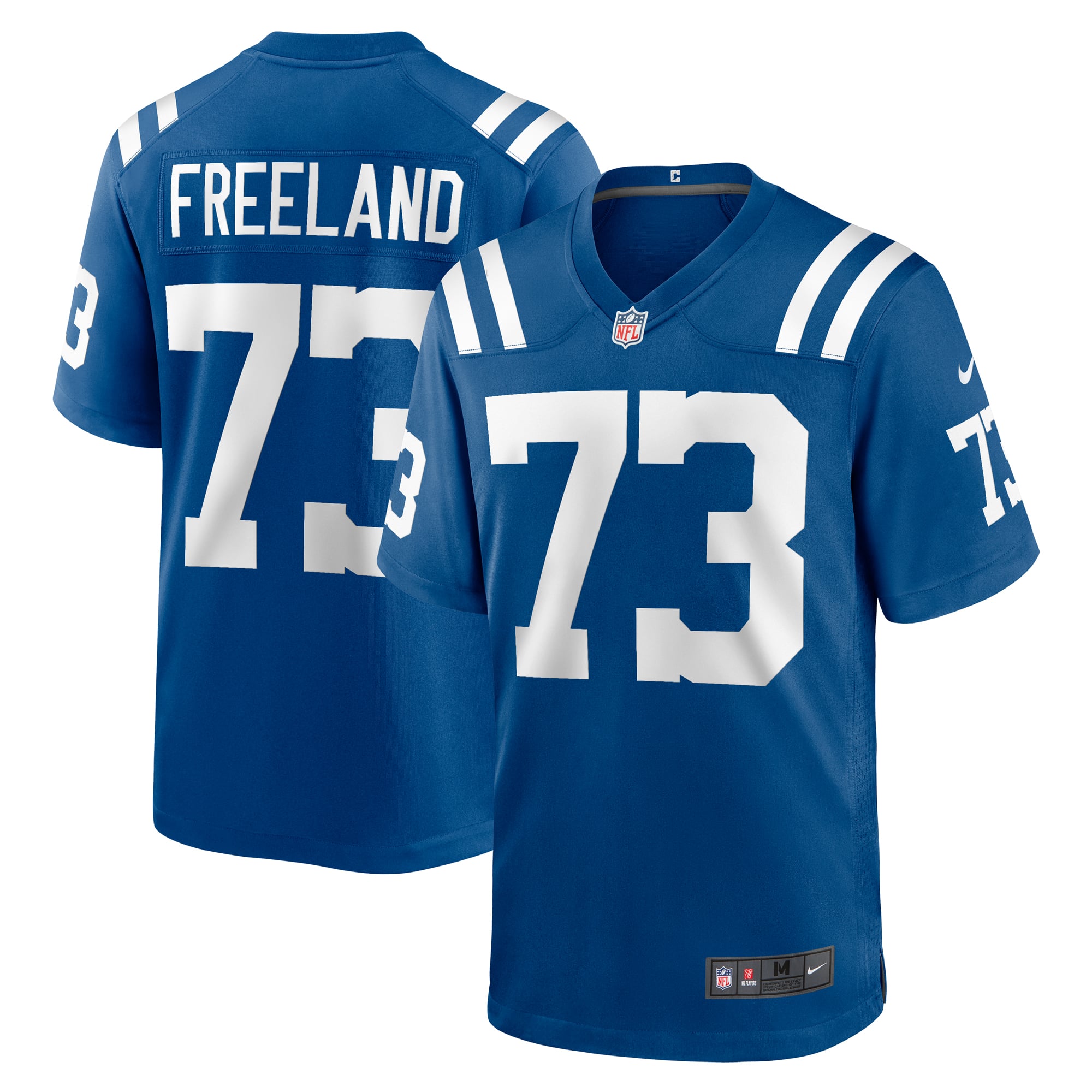 Blake Freeland Indianapolis Colts Team Game Jersey - Royal - Image 2