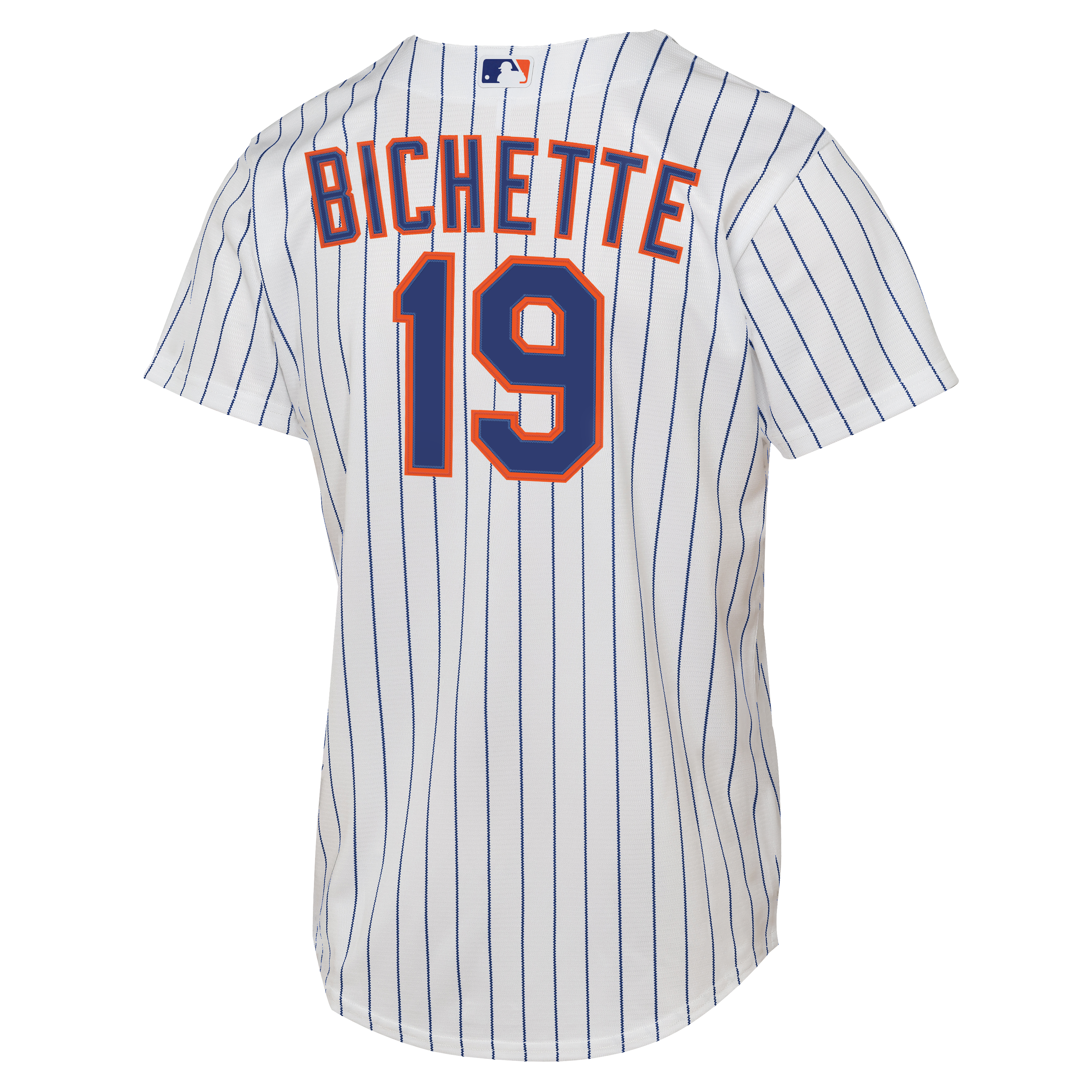Bo Bichette New York Mets Youth Home Baseline Jersey - White - Image 4