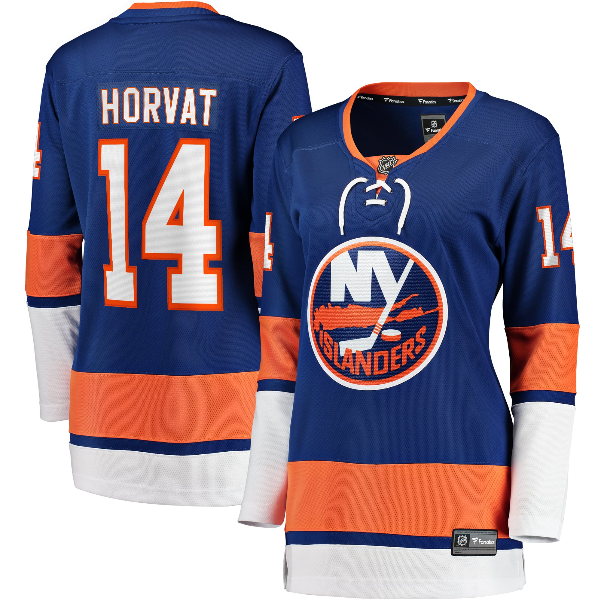 Bo Horvat New York Islanders Women's Home Breakaway Jersey - Blue - Image 2