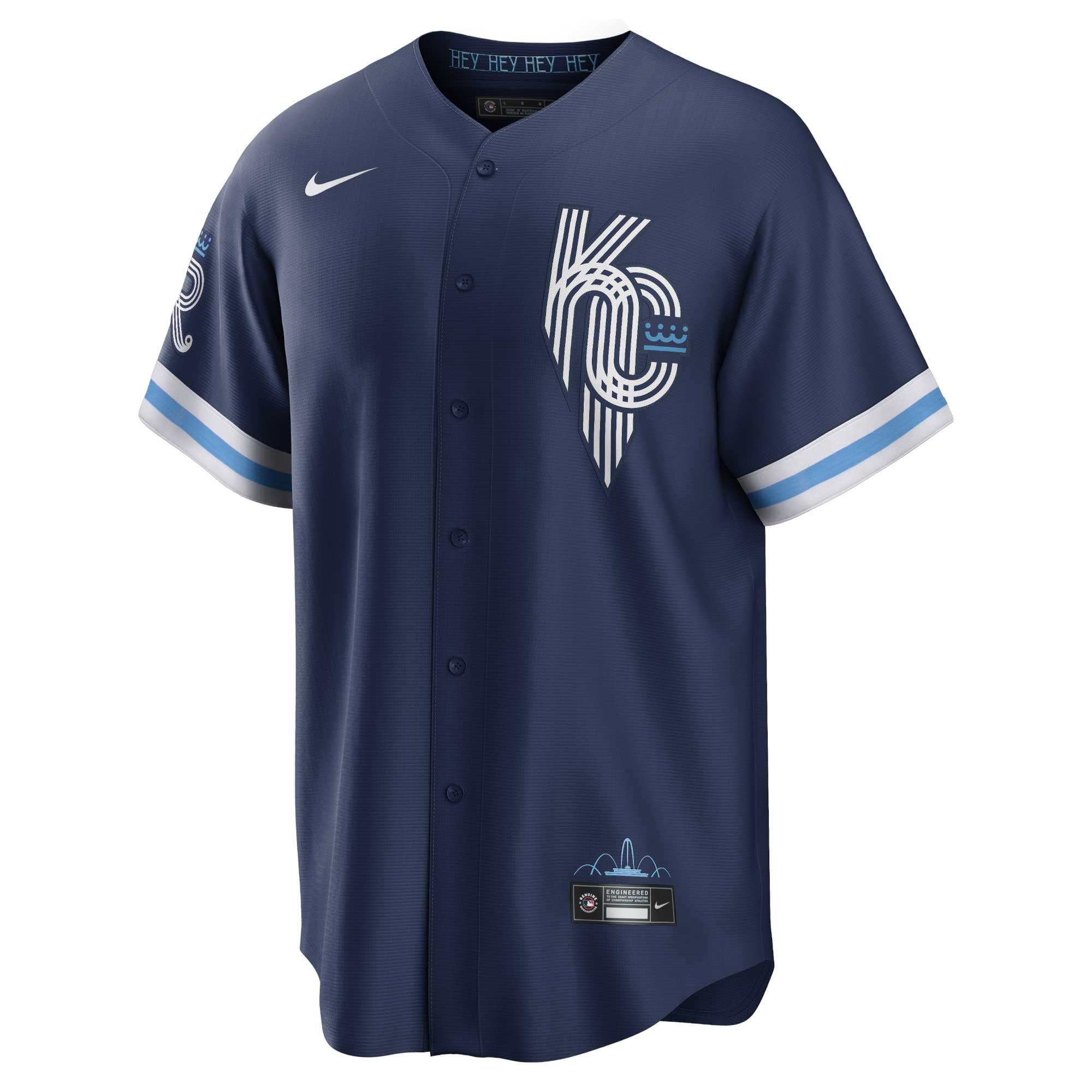 Bo Jackson Kansas City Royals City Connect Player Jersey - Navy - Image 3