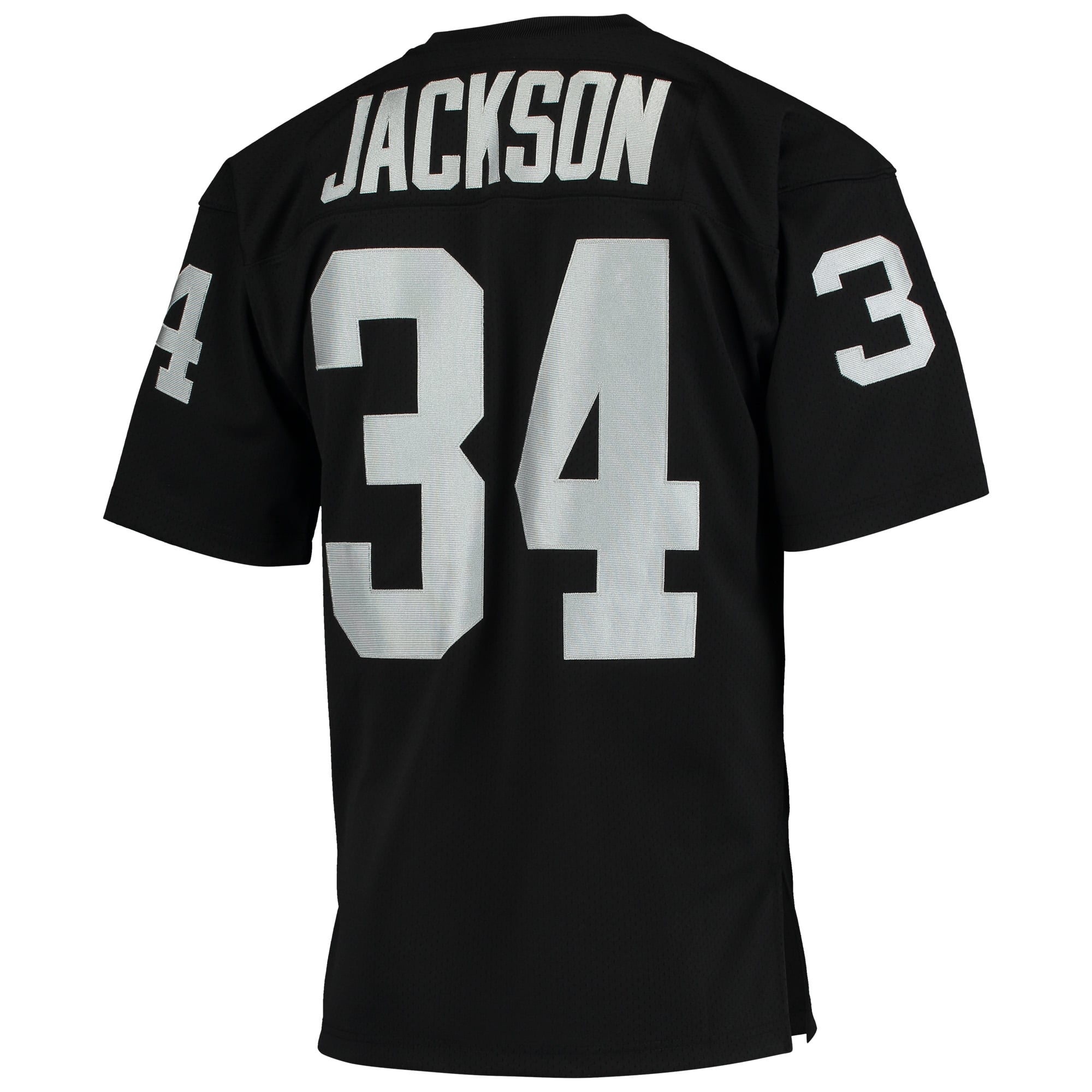 Bo Jackson Las Vegas Raiders 1990 Throwback Retired Player Jersey - Black - Image 4