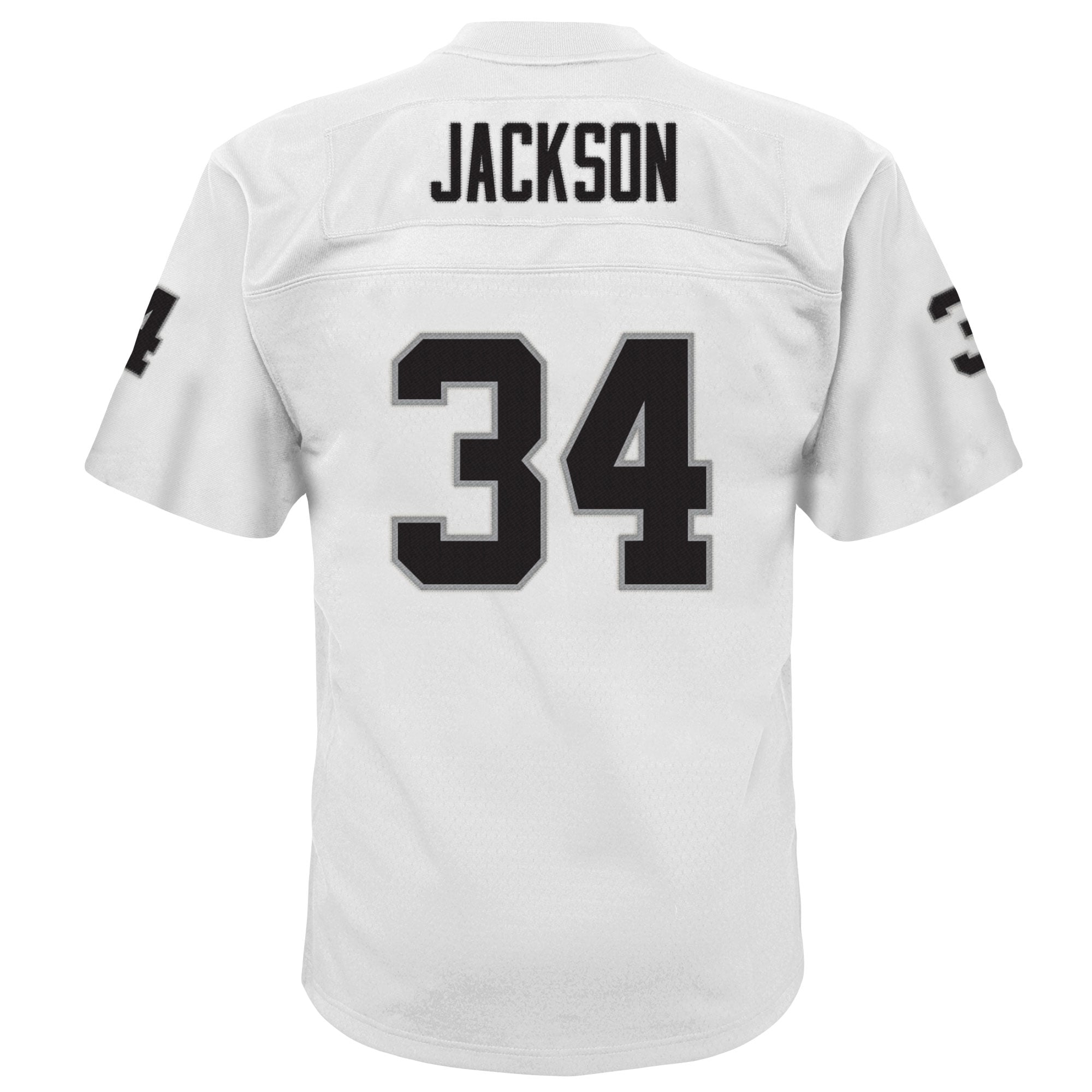 Bo Jackson Las Vegas Raiders Youth 1988 Retired Player Legacy Jersey - White - Image 4