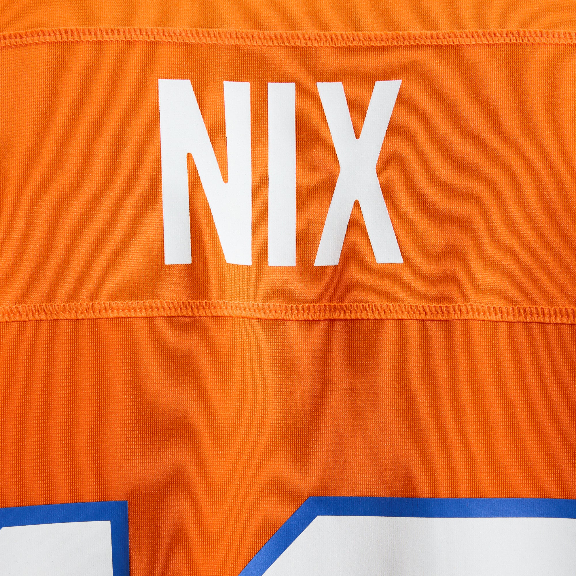 Bo Nix Denver Broncos Mile High Collection 1977 Throwback Player Game Jersey - Orange - Image 13