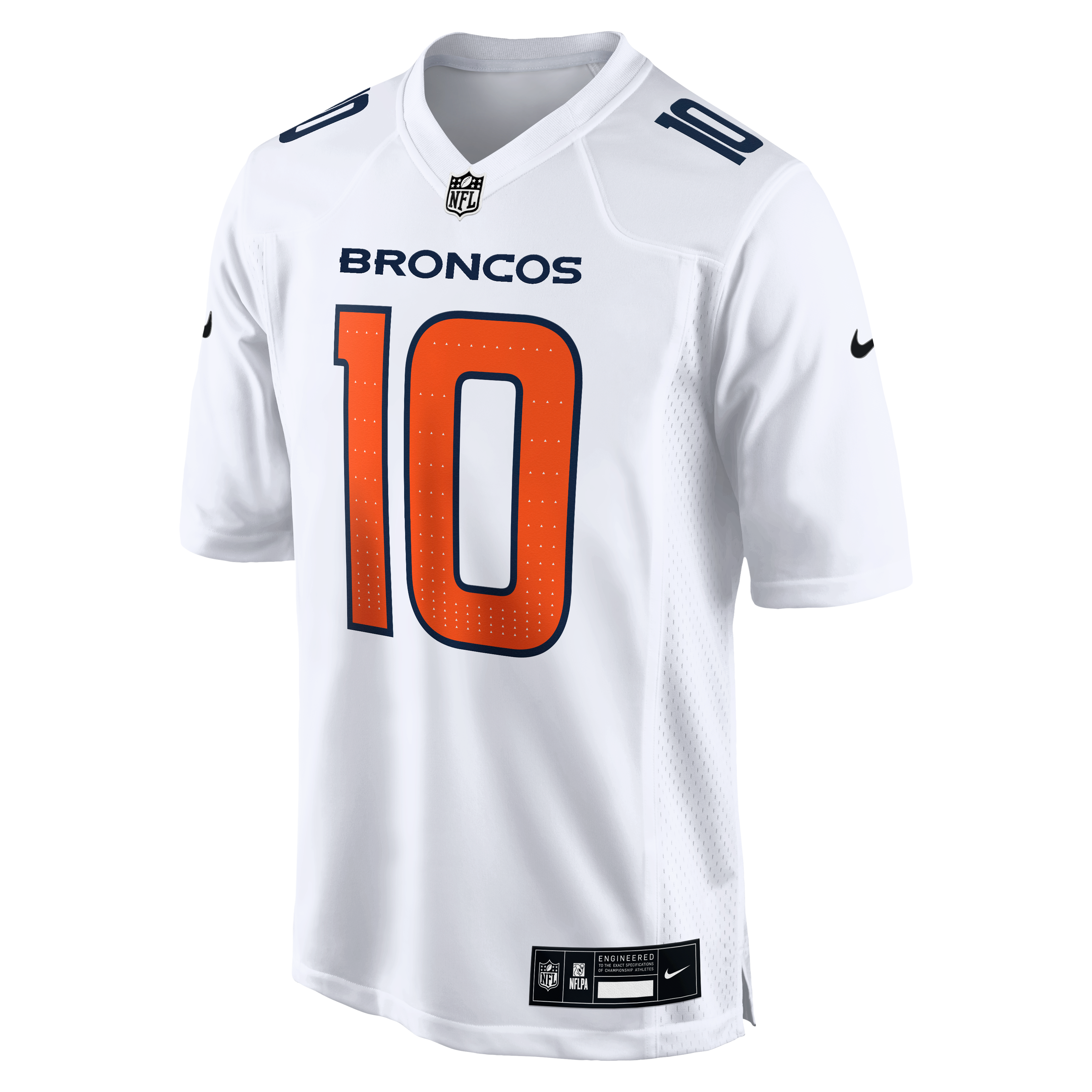 Bo Nix Denver Broncos Tundra Fashion Game Jersey - White - Image 3