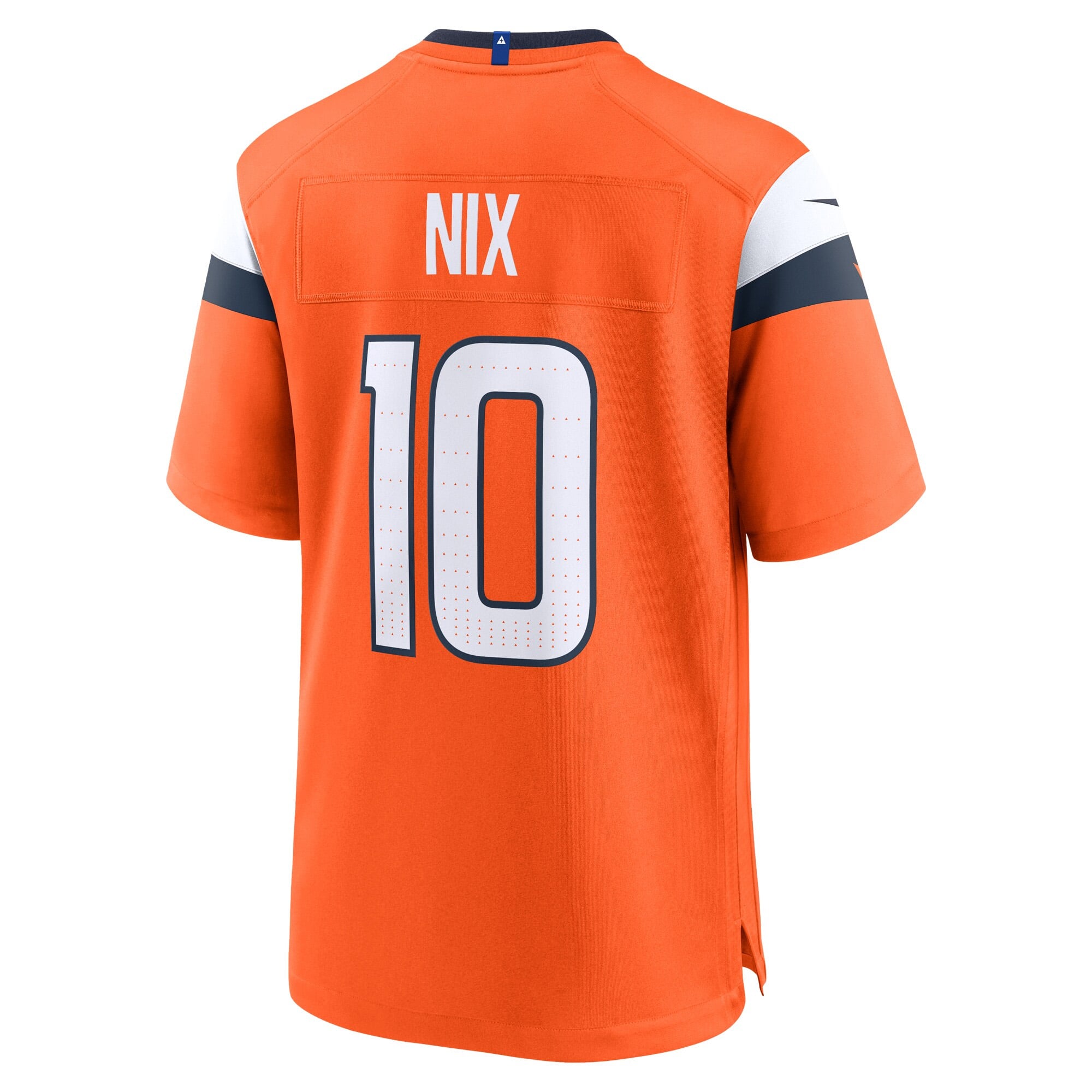 Bo Nix Denver Broncos Youth Game Jersey - Orange - Image 4