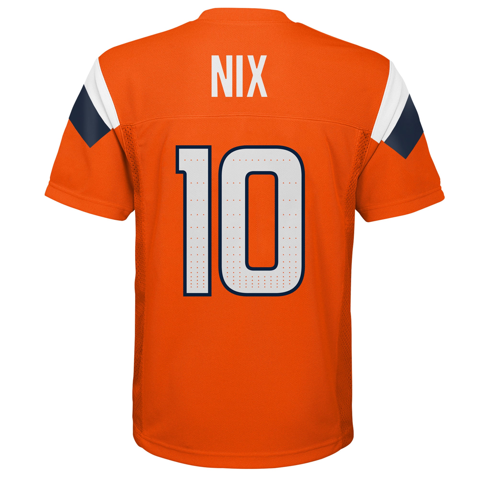 Bo Nix Denver Broncos Youth Jersey - Orange - Image 4
