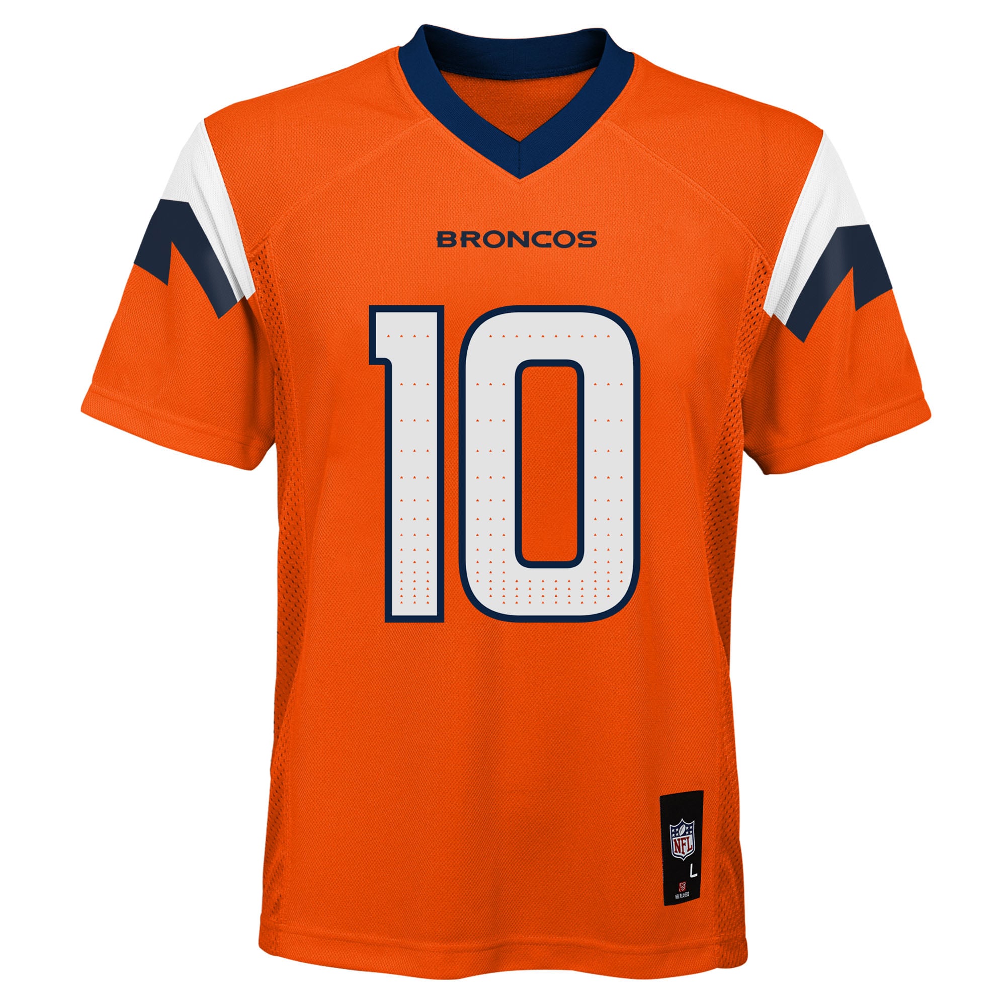 Bo Nix Denver Broncos Youth Jersey - Orange - Image 3