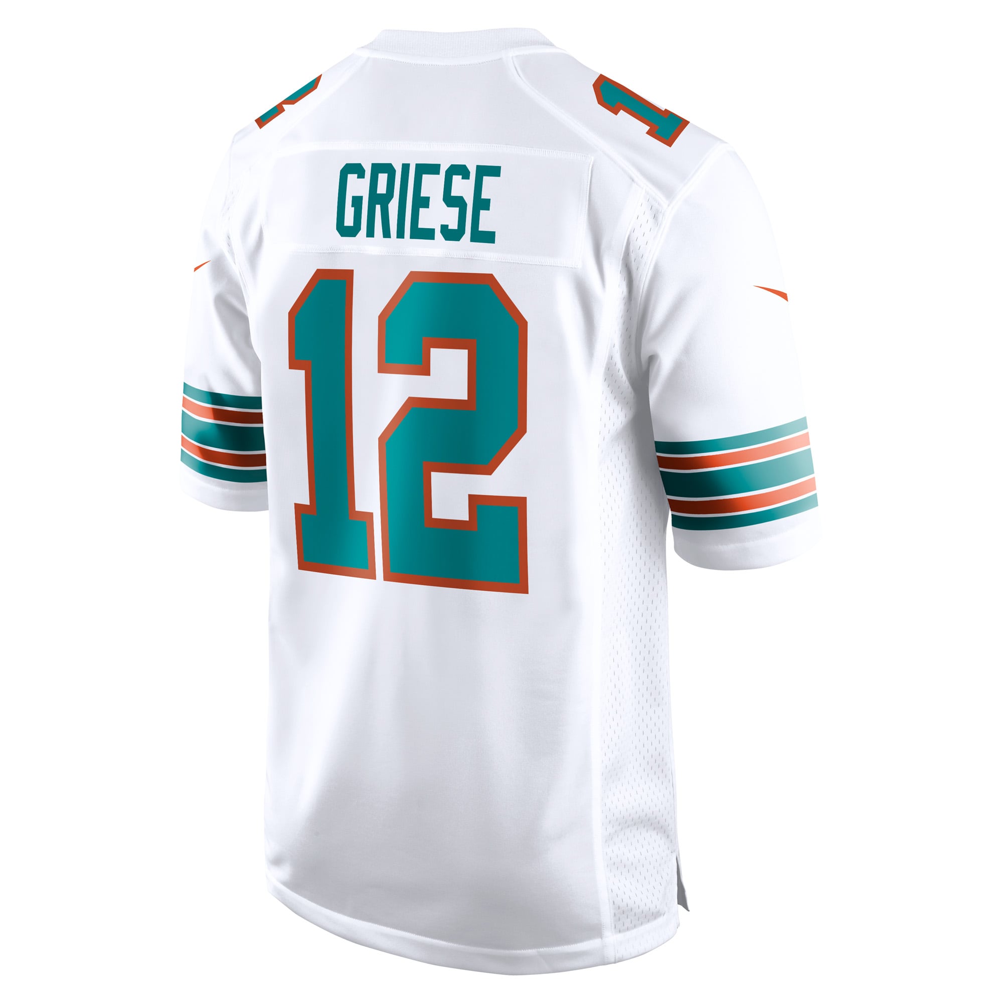 Bob Griese Miami Dolphins Retired Player Jersey - White - Image 4