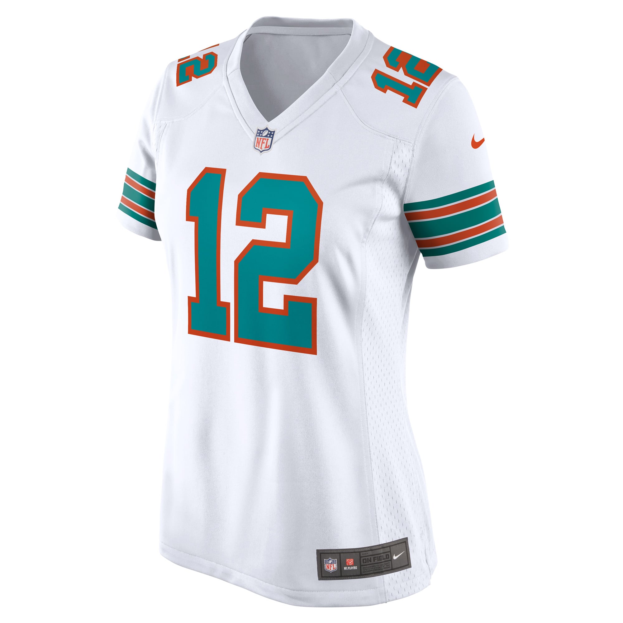 Bob Griese Miami Dolphins Women's Retired Player Jersey - White - Image 3